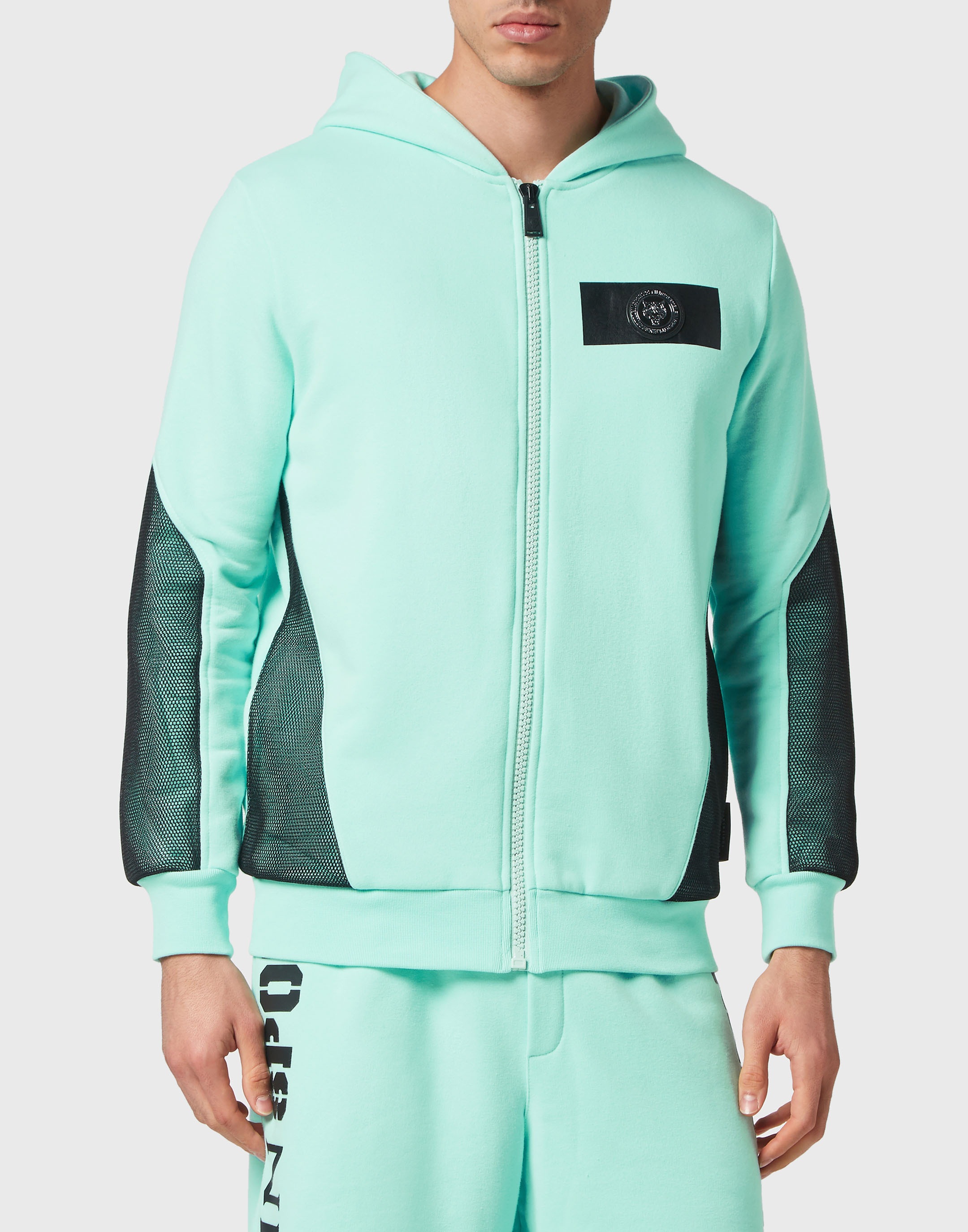 PLEIN SPORT Megztinis su gobtuvu »Sweatjacke su Ka...