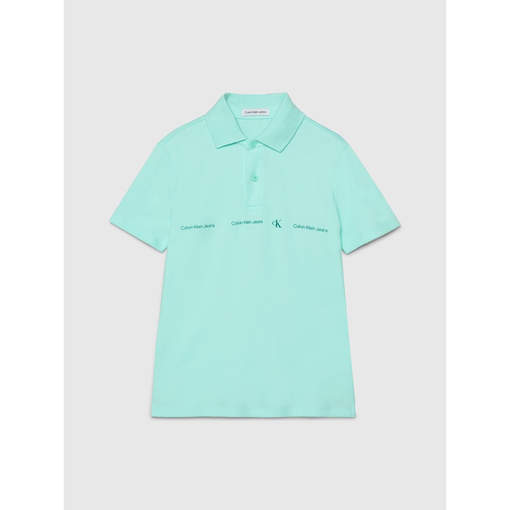 Calvin Klein Jeans Poloshirt »MINIMALISTIC INST. REG. POLO«, Kinder bis 16 Jahre