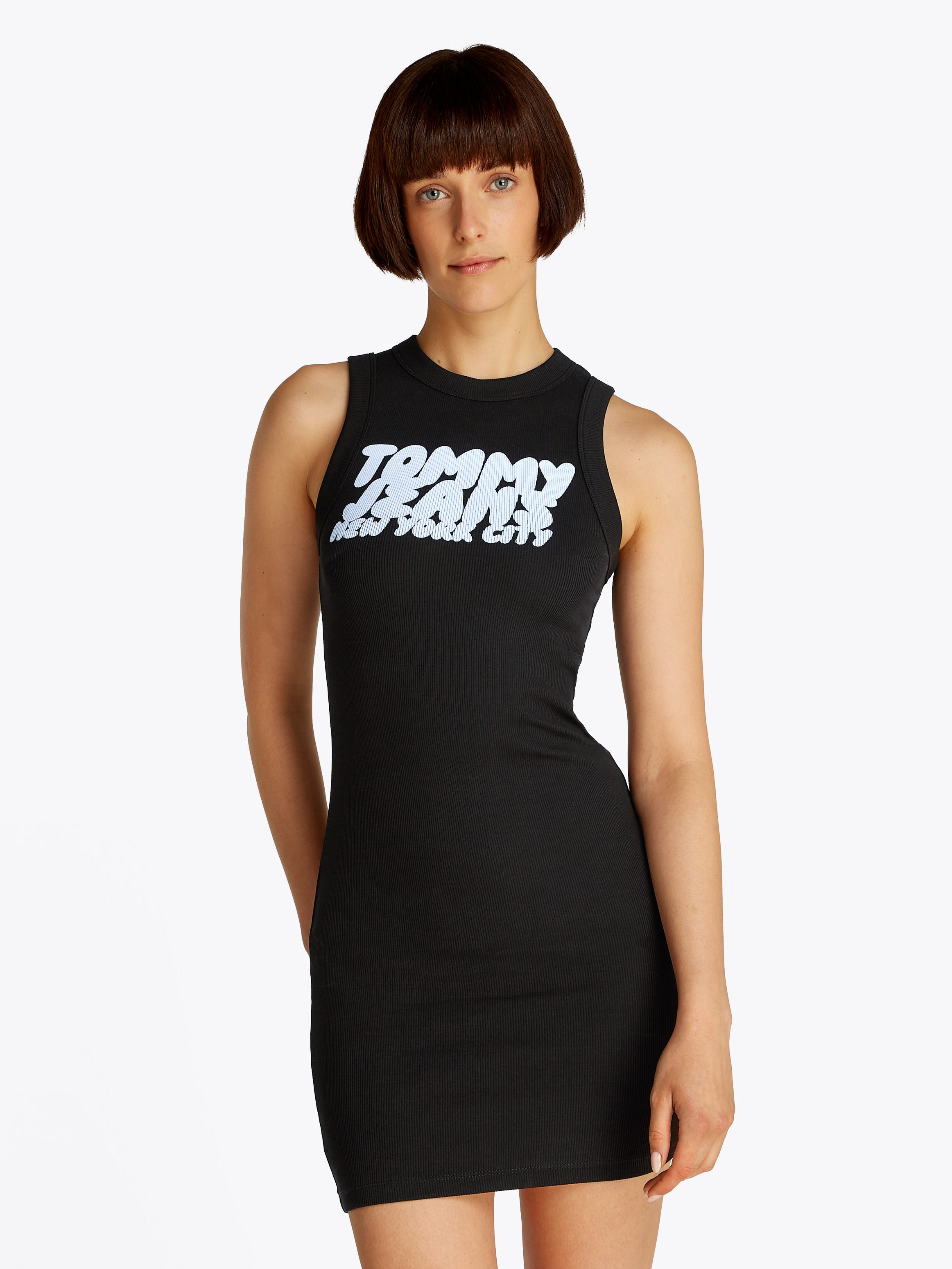 Tommy Jeans Minikleid "TJW TJ BUBBLE TANK DRESS", mit Logodruck günstig online kaufen