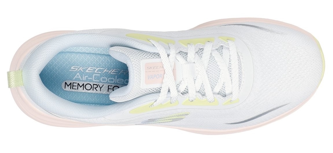 Skechers Sneaker »VAPOR FOAM-SMOOTH RIDE«, Trainingsschuh, Schnürschuh in veganer Verarbeitung