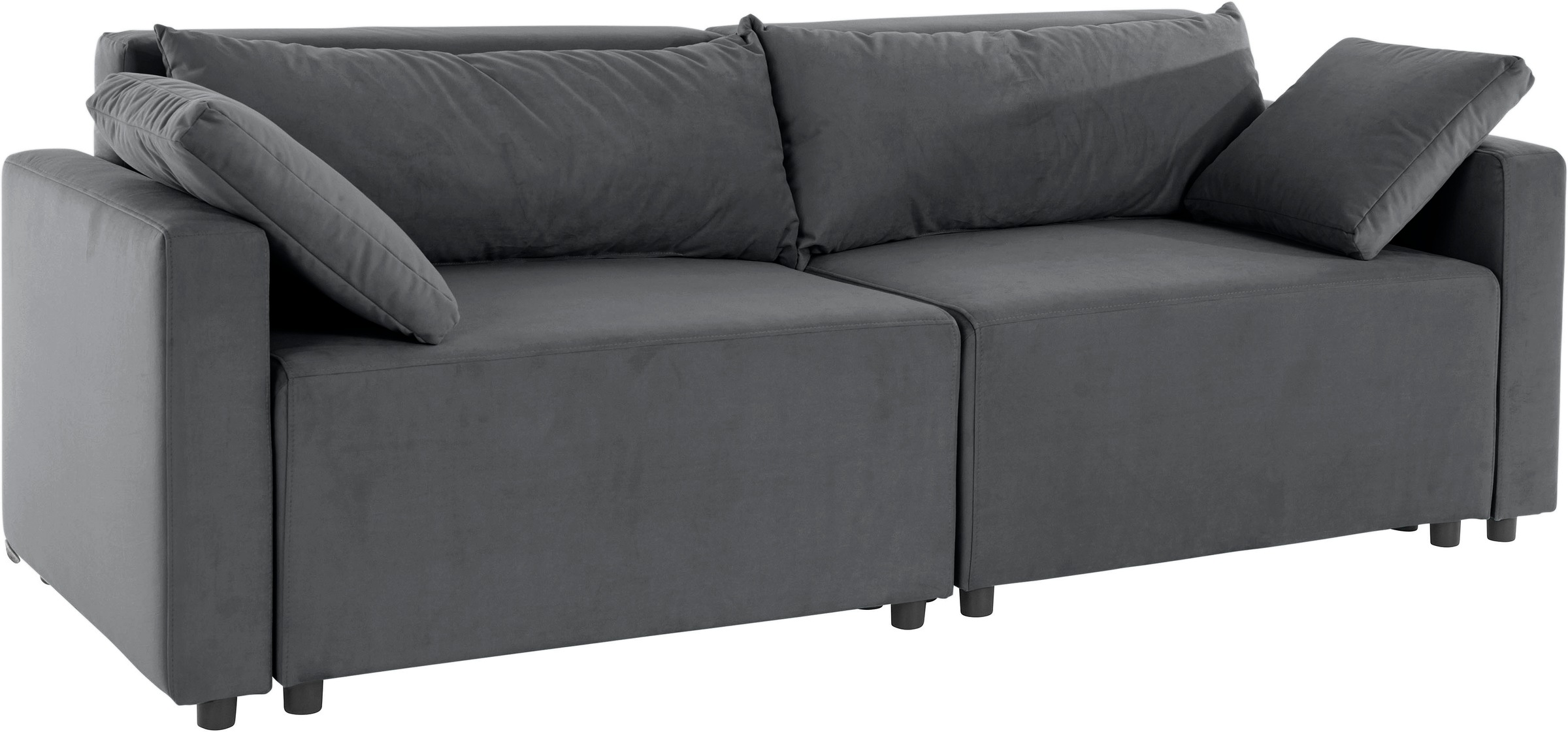 Thumbnail - Home affaire 2-Sitzer "Marva 2tlg." beide Elemente ausziehbar für Bettfunktion, mit Bettkasten