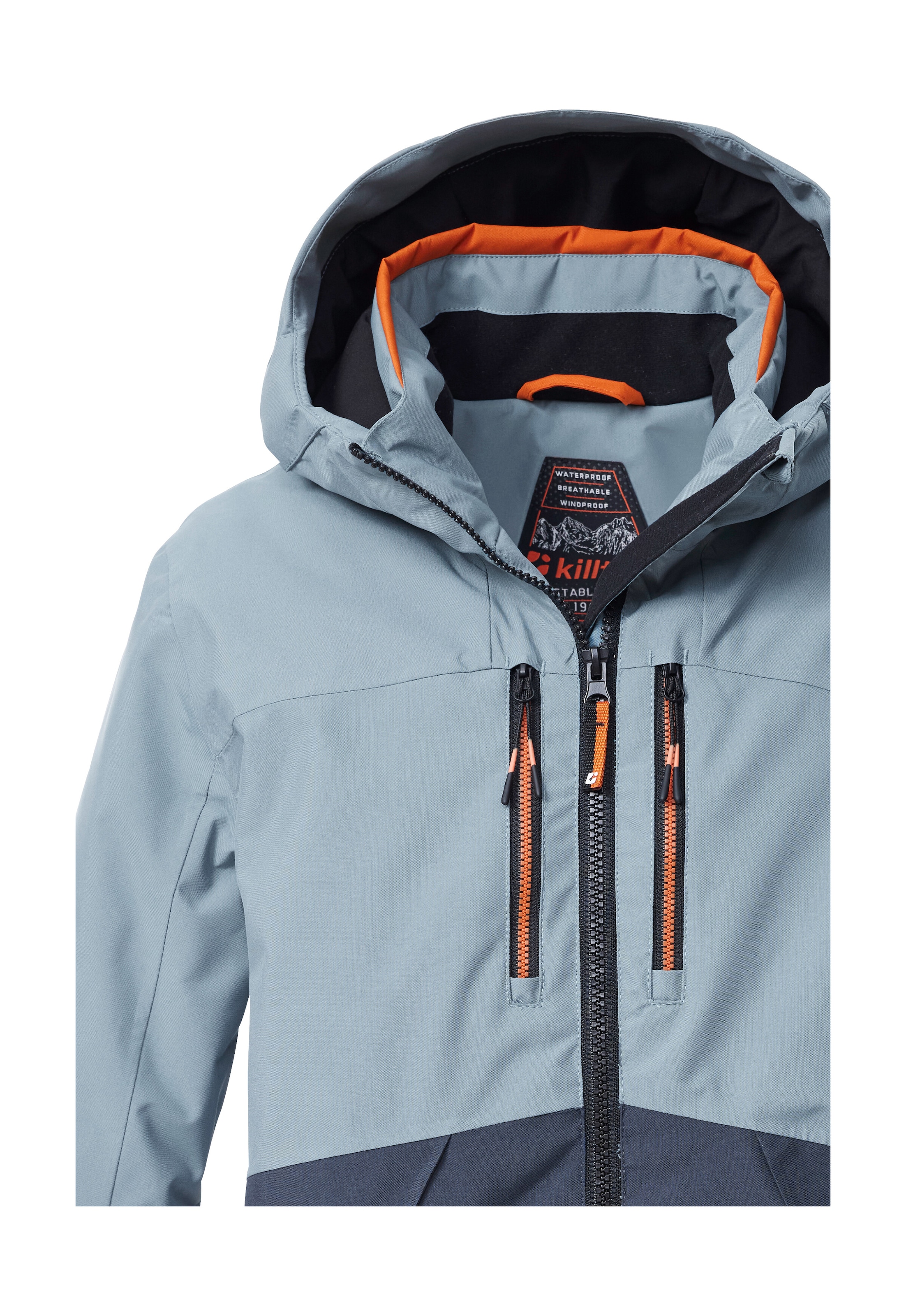 Killtec Skijacke »KSW 201 BYS SKI JCKT«, Stylische, wasser- und winddichte Skijacke mit reflektierenden Details