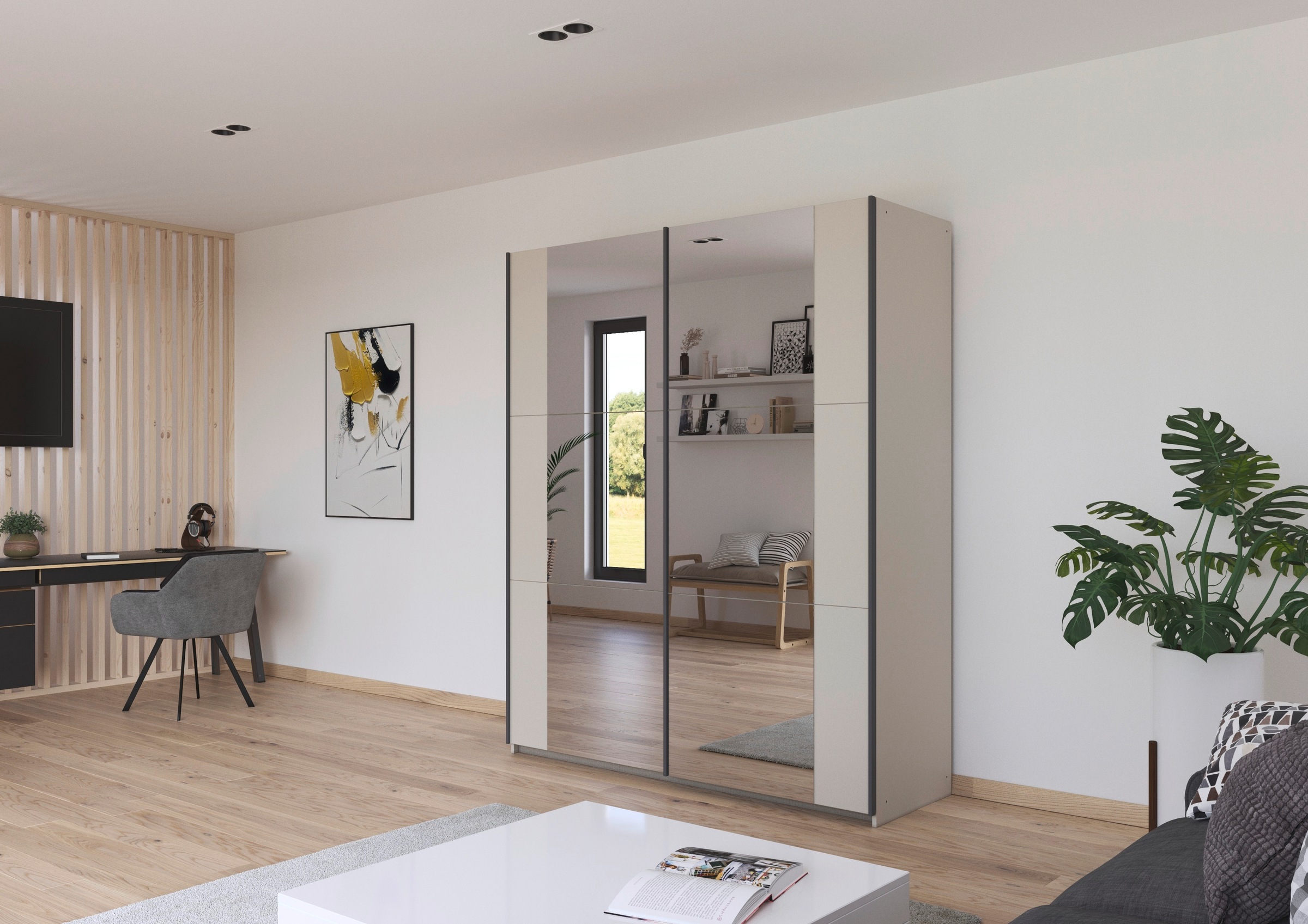 rauch Schwebetürenschrank "Kleiderschrank Drehtürenschrank Schrank Garderob günstig online kaufen