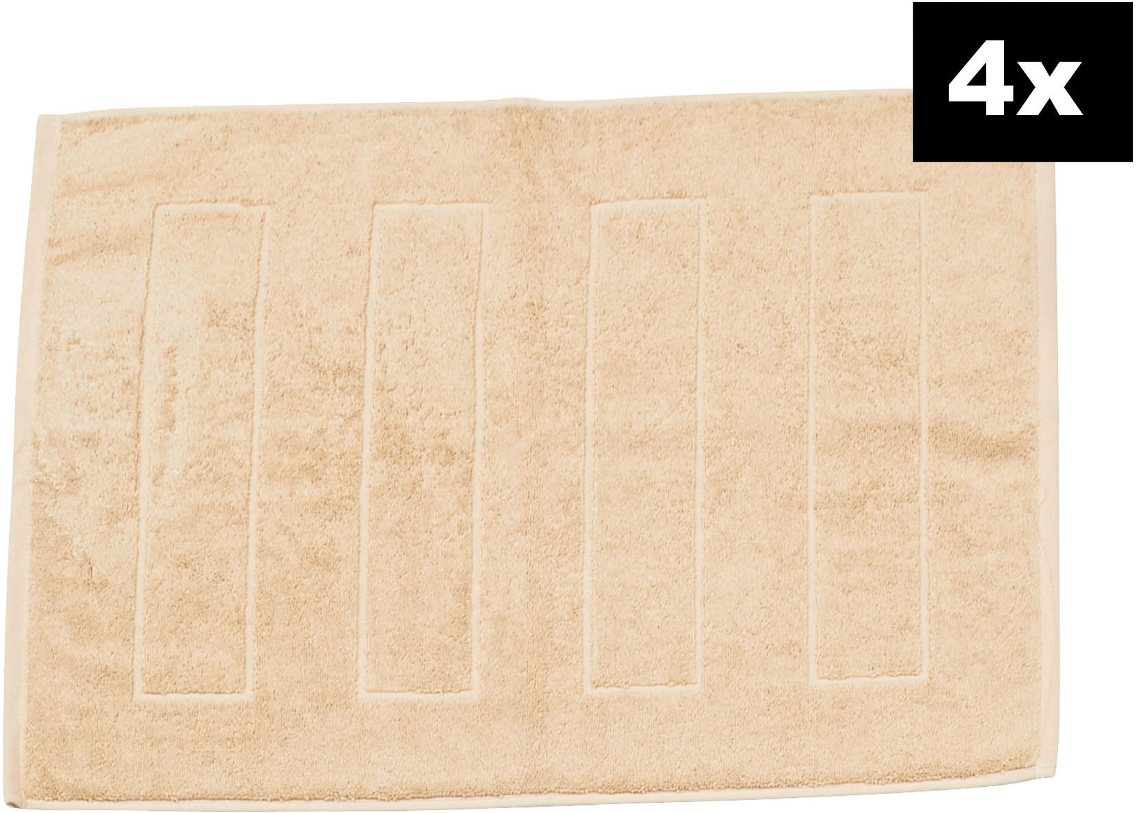 done. Badematte "DAILY UNI 4er-Set" Höhe 5 mm fußbodenheizungsgeeignet Badv günstig online kaufen