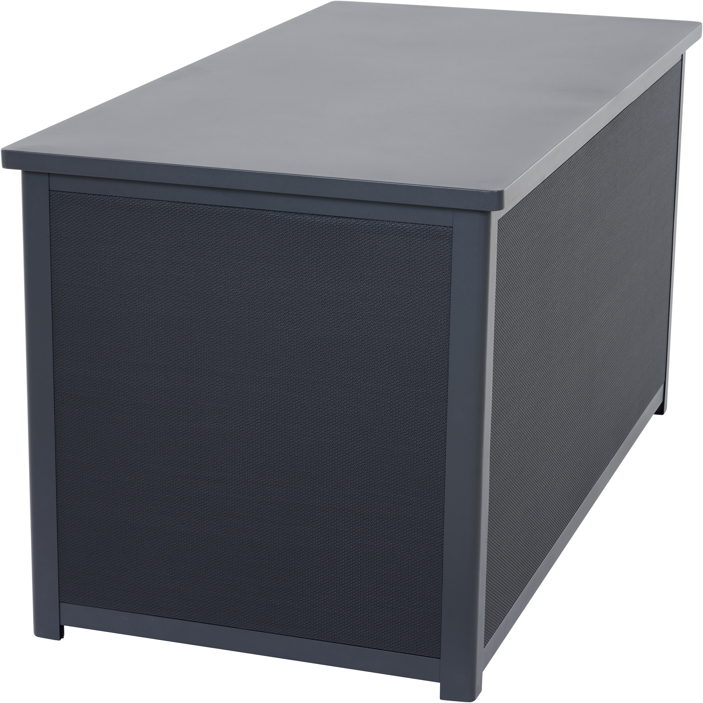 Siena Garden Kissenbox Gestell aus Aluminium, Ranotex® Bezug, 159x79x83cm anthrazit
