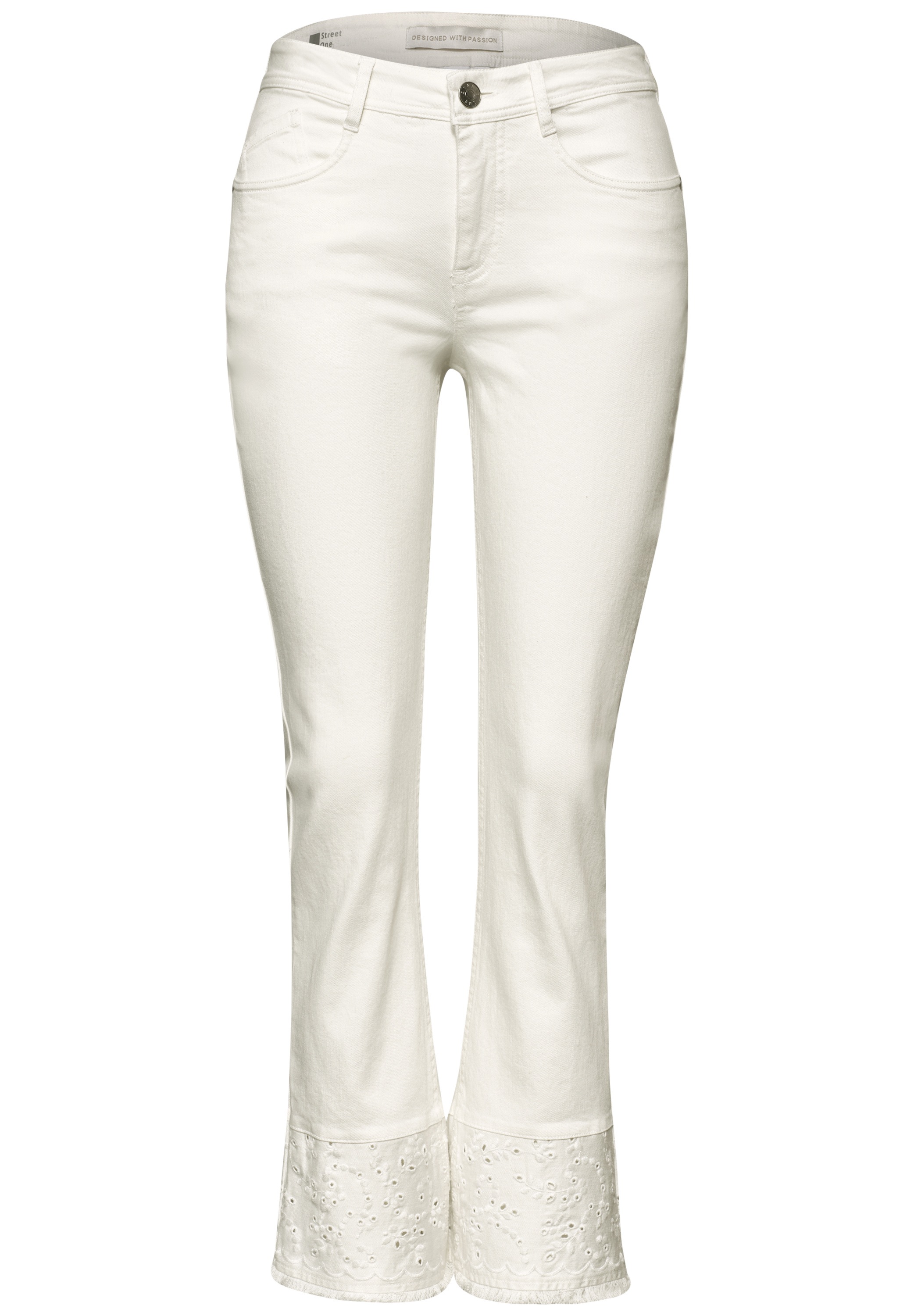 STREET ONE Slim-fit-Jeans aus Baumwolle mit Stretchanteil