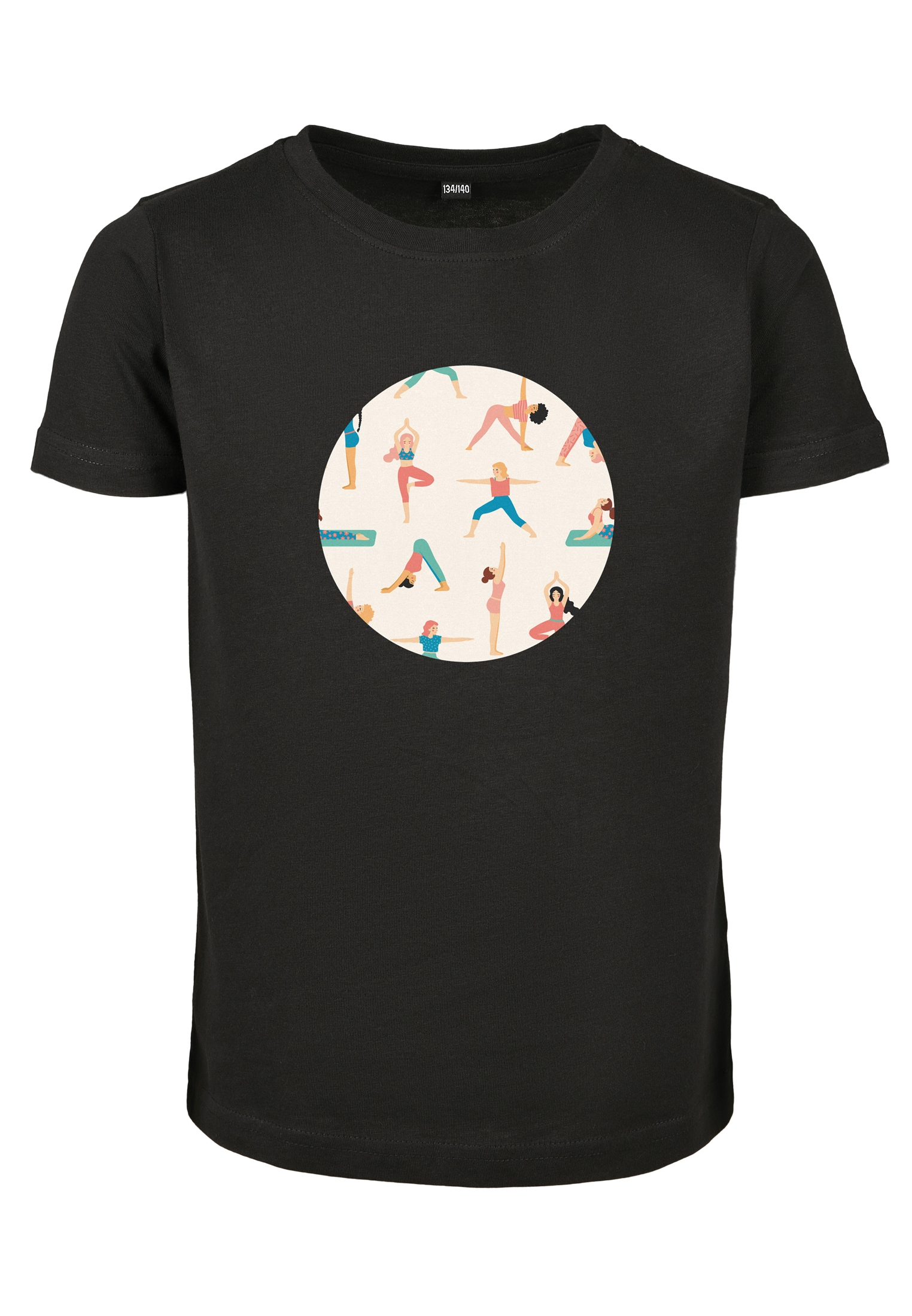 MisterTee Kurzarmshirt »Kinder Kids Yoga Girls Short Sleeve Tee«, (1 tlg.)  ▷ für | BAUR | T-Shirts