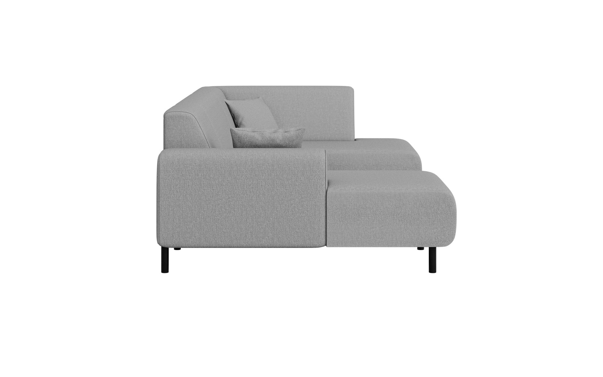 Home affaire Wohnlandschaft »ARROS U-Form mit Wellenunterfederung, Maße B/T/H: 300/163/81 cm« incl. Zierkissen, mit Recamiere links/rechts bestellbar, auch in Cord
