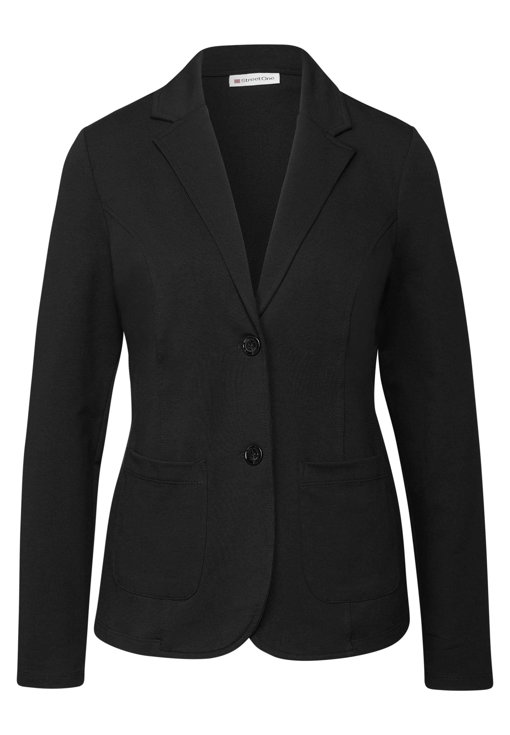 STREET ONE Kurzblazer, aus Baumwolle mit Stretchanteil