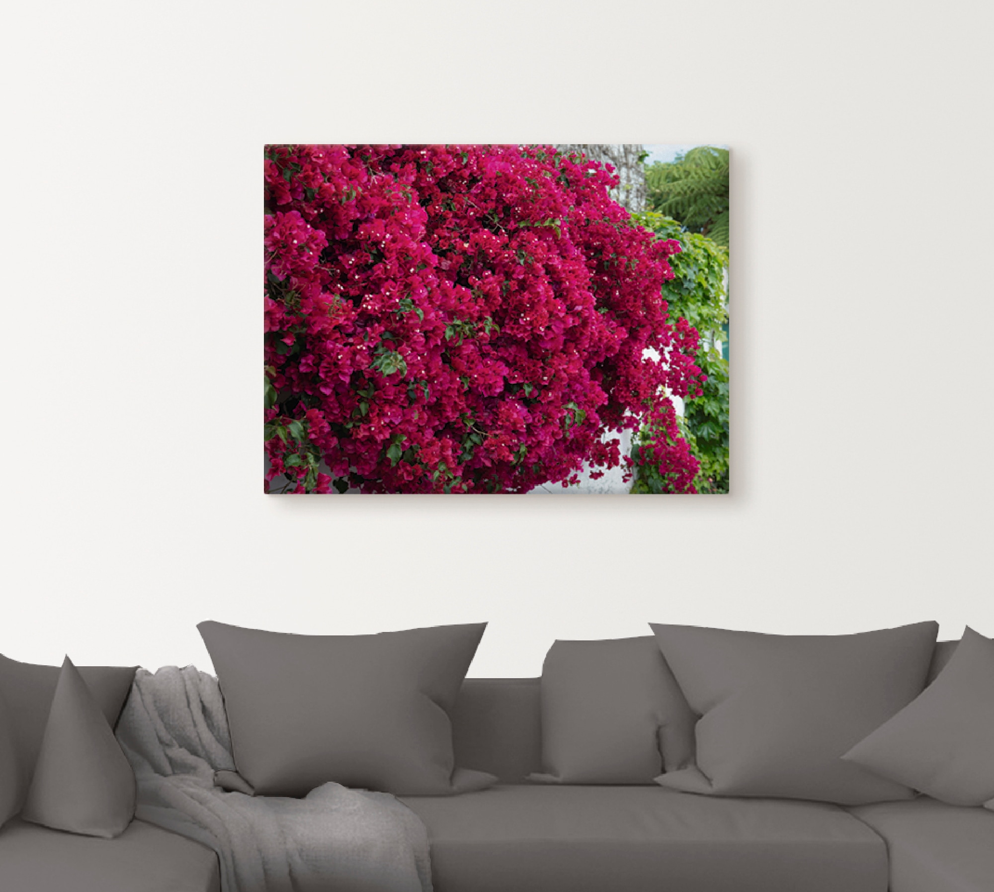 Artland Leinwandbild »Blumen«, Blumen, (1 St.), auf Keilrahmen gespannt