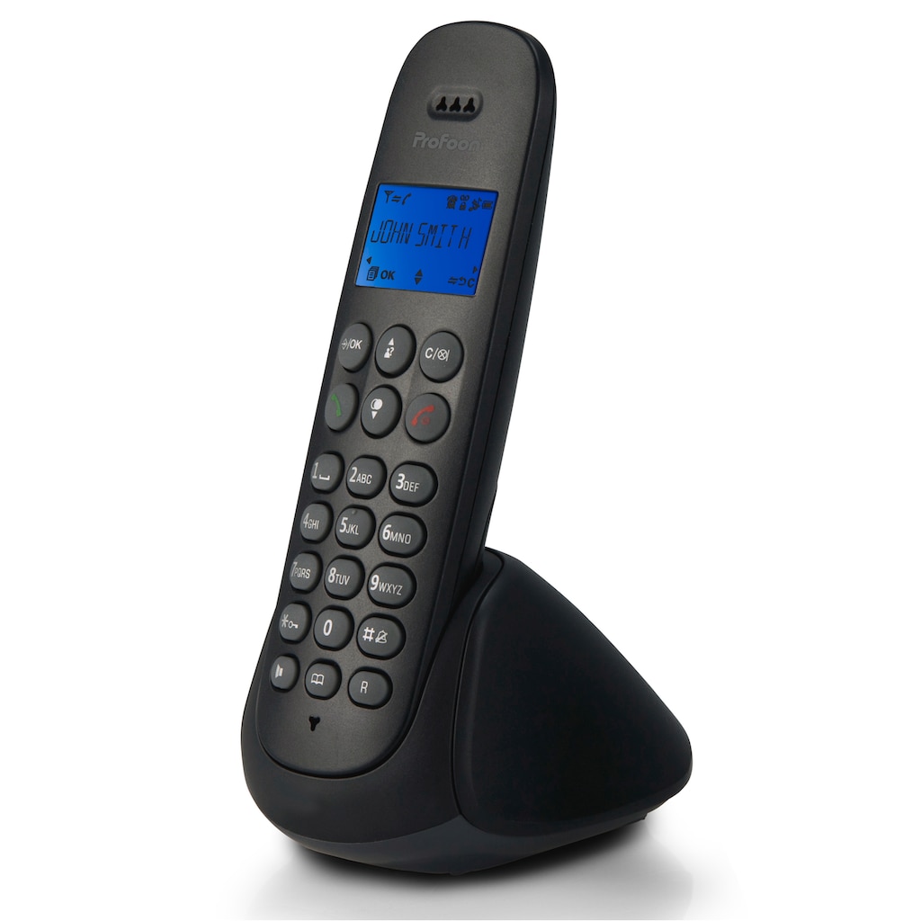 Profoon Schnurloses DECT-Telefon »PDX-300 - DECT-Telefon mit 1 Mobilteil«