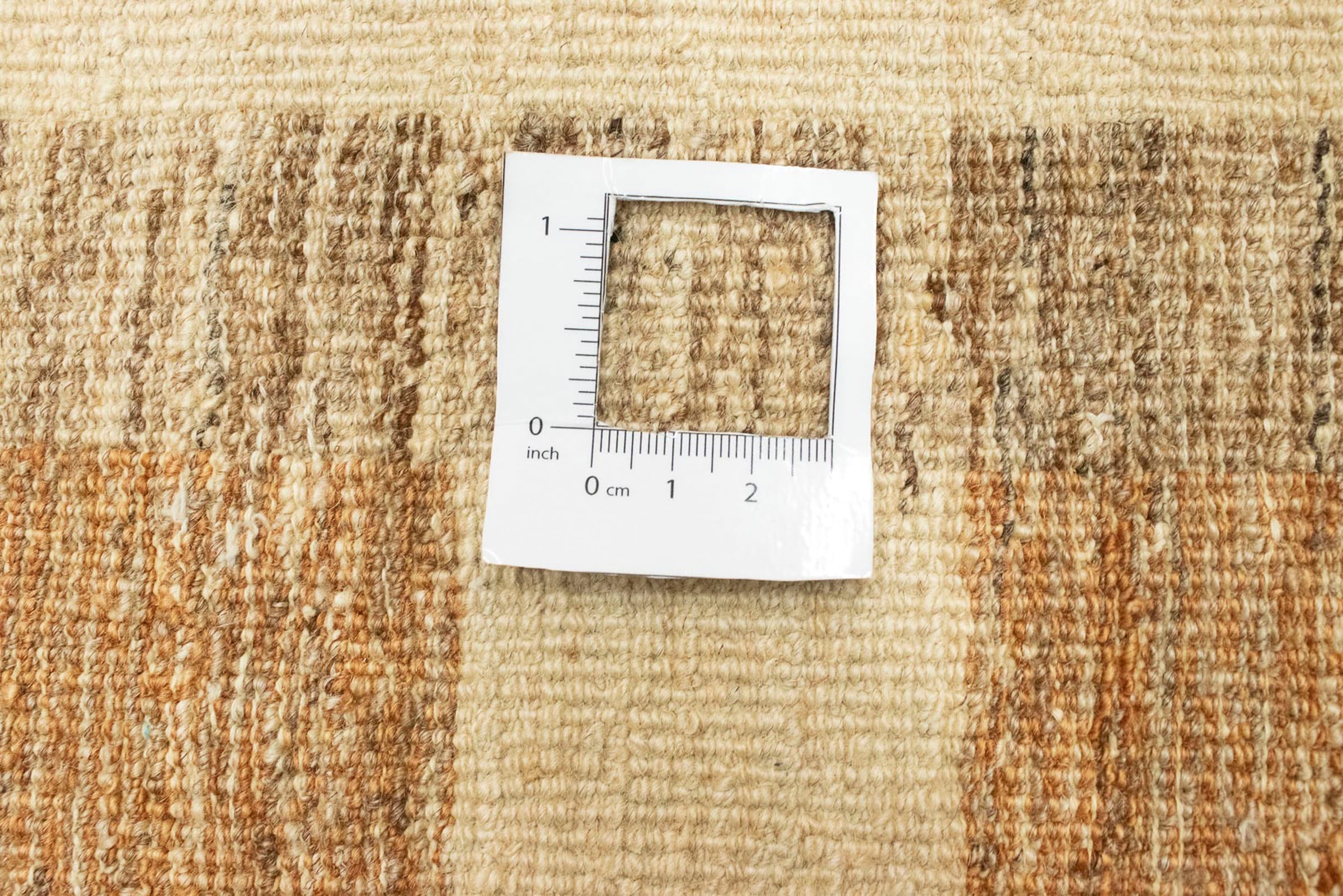 morgenland Wollteppich »Gabbeh - Indus - 170 x 98 cm - beige«, rechteckig, Wohnzimmer, Handgeknüpft, Einzelstück mit Zertifikat