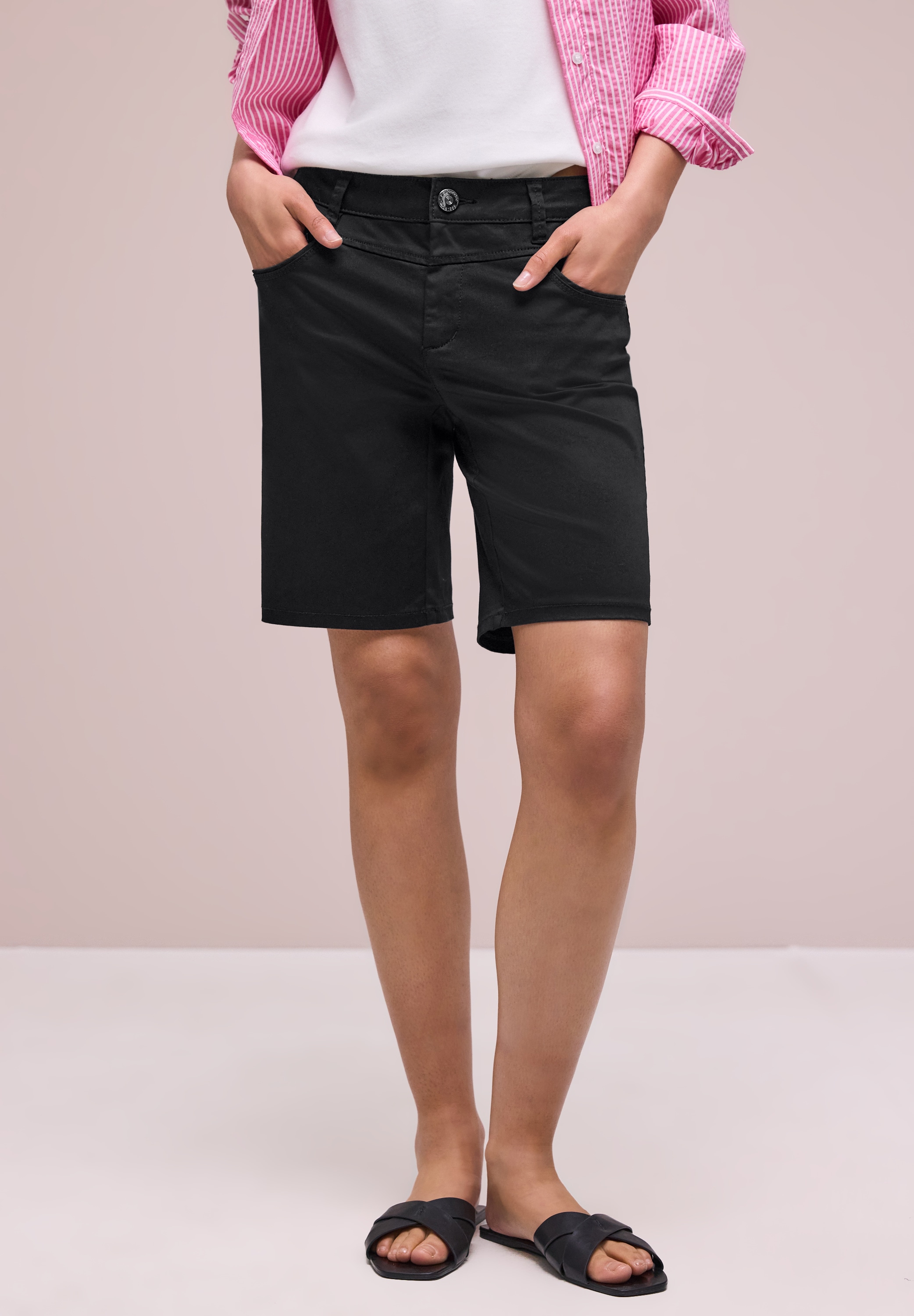 STREET ONE Shorts  in Bermuda-Länge