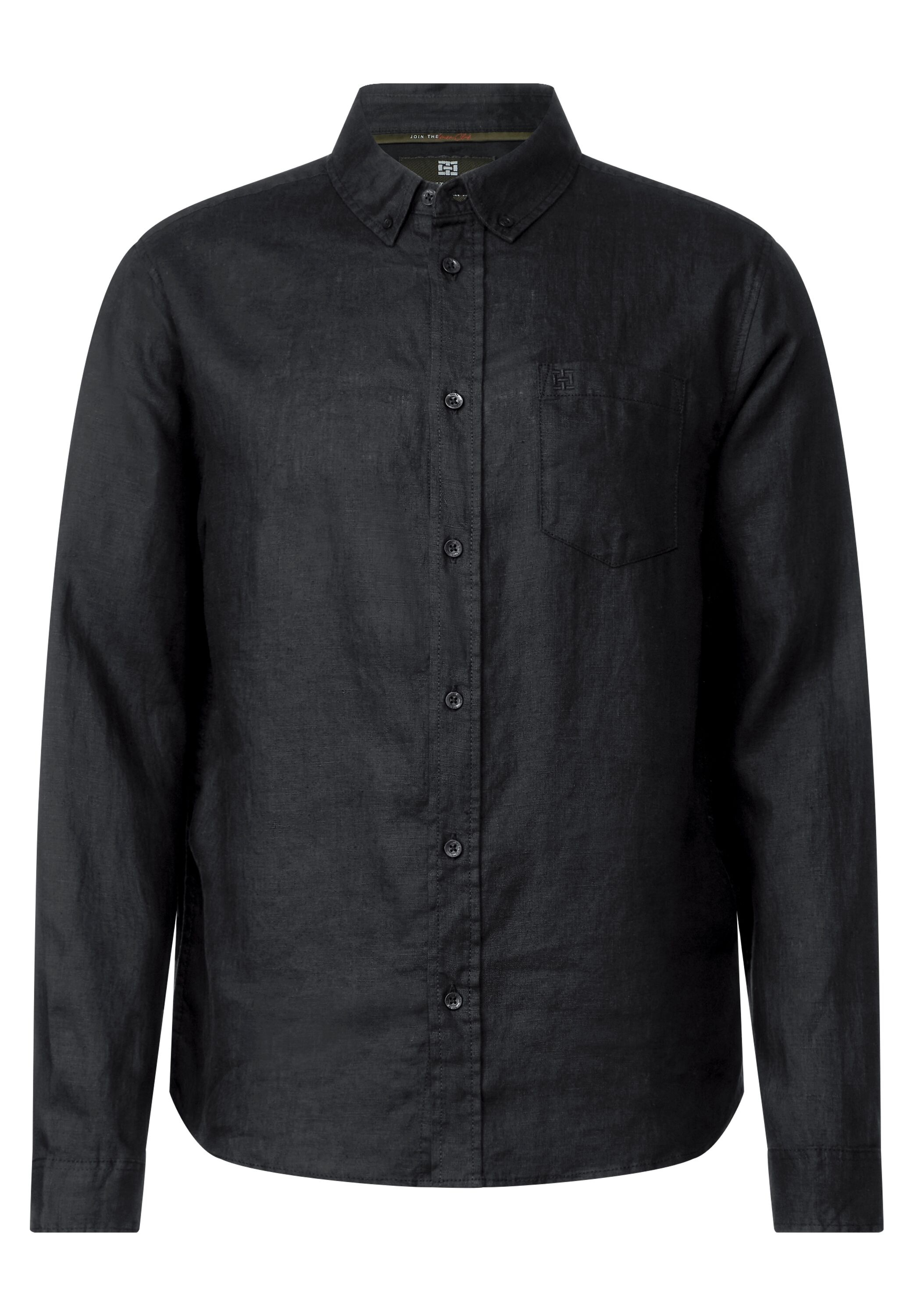 STREET ONE MEN Langarmhemd, soft und weich
