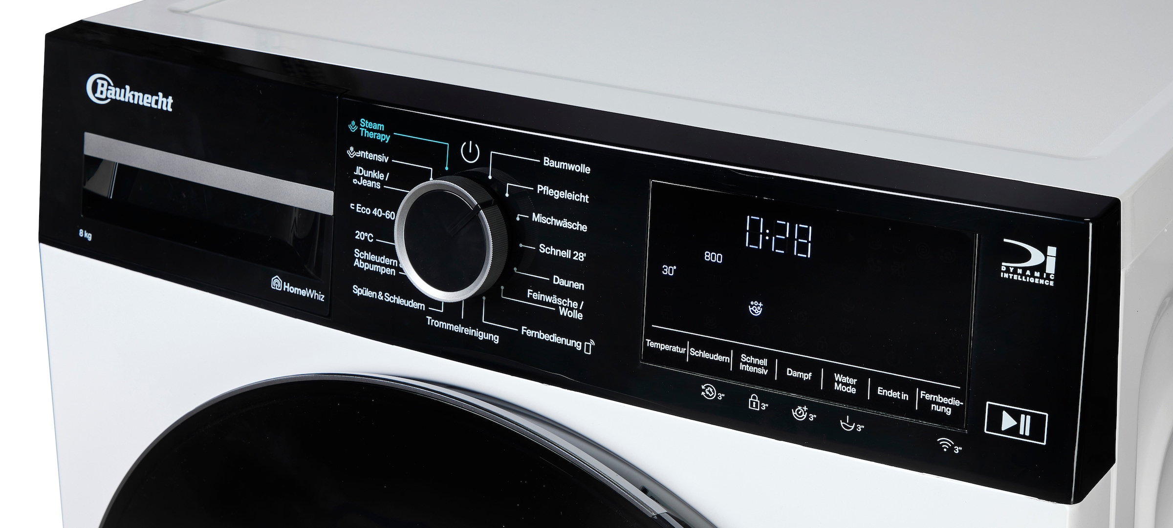 BAUKNECHT Waschmaschine »B WM Smart Eco 8A« 8 kg 1400 U/min Adaptive Wash – Intelligente Adaption der Waschprogramme
