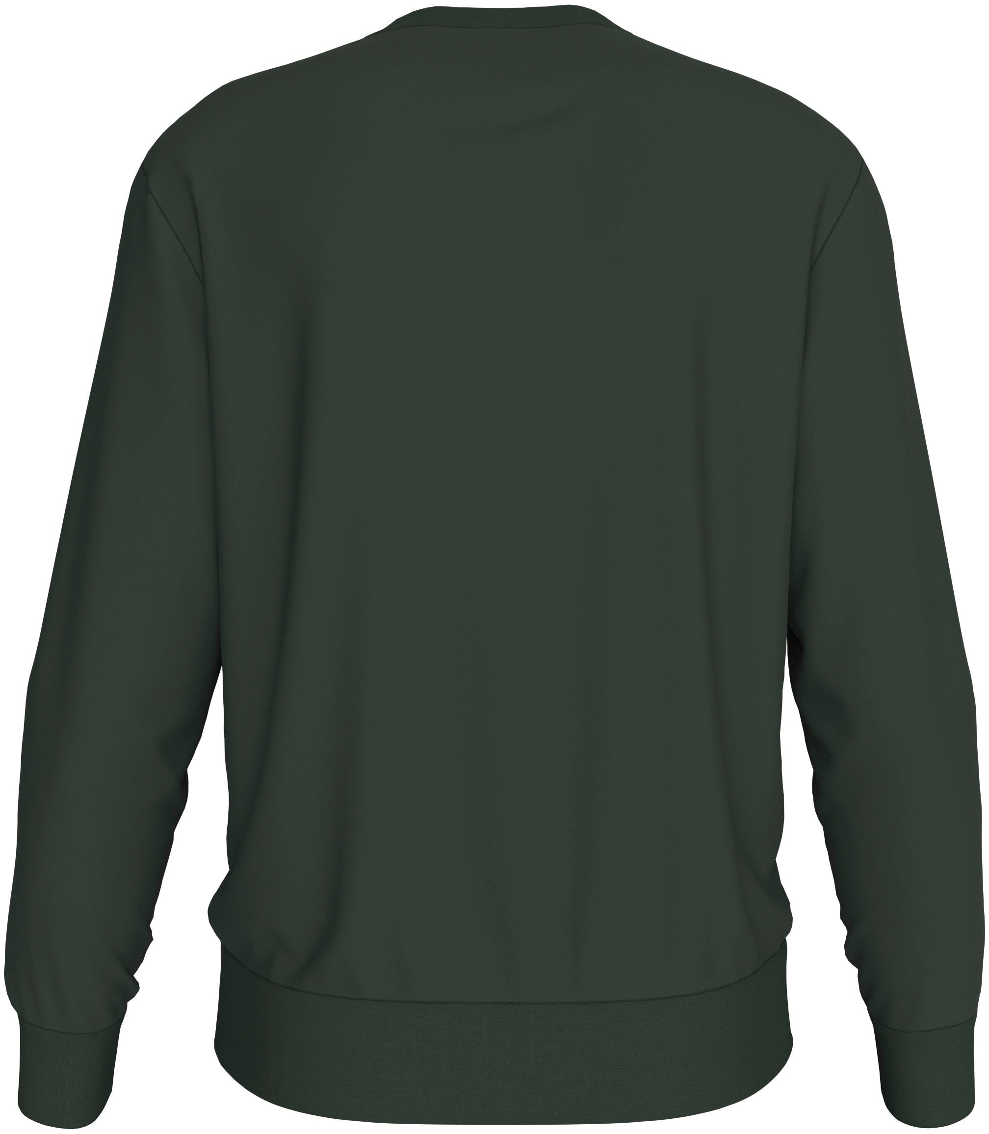 Calvin Klein Sweatshirt »MICRO LOGO REPREVE SWEATSHIRT«, mit halsnahmen Rundhalsausschnitt