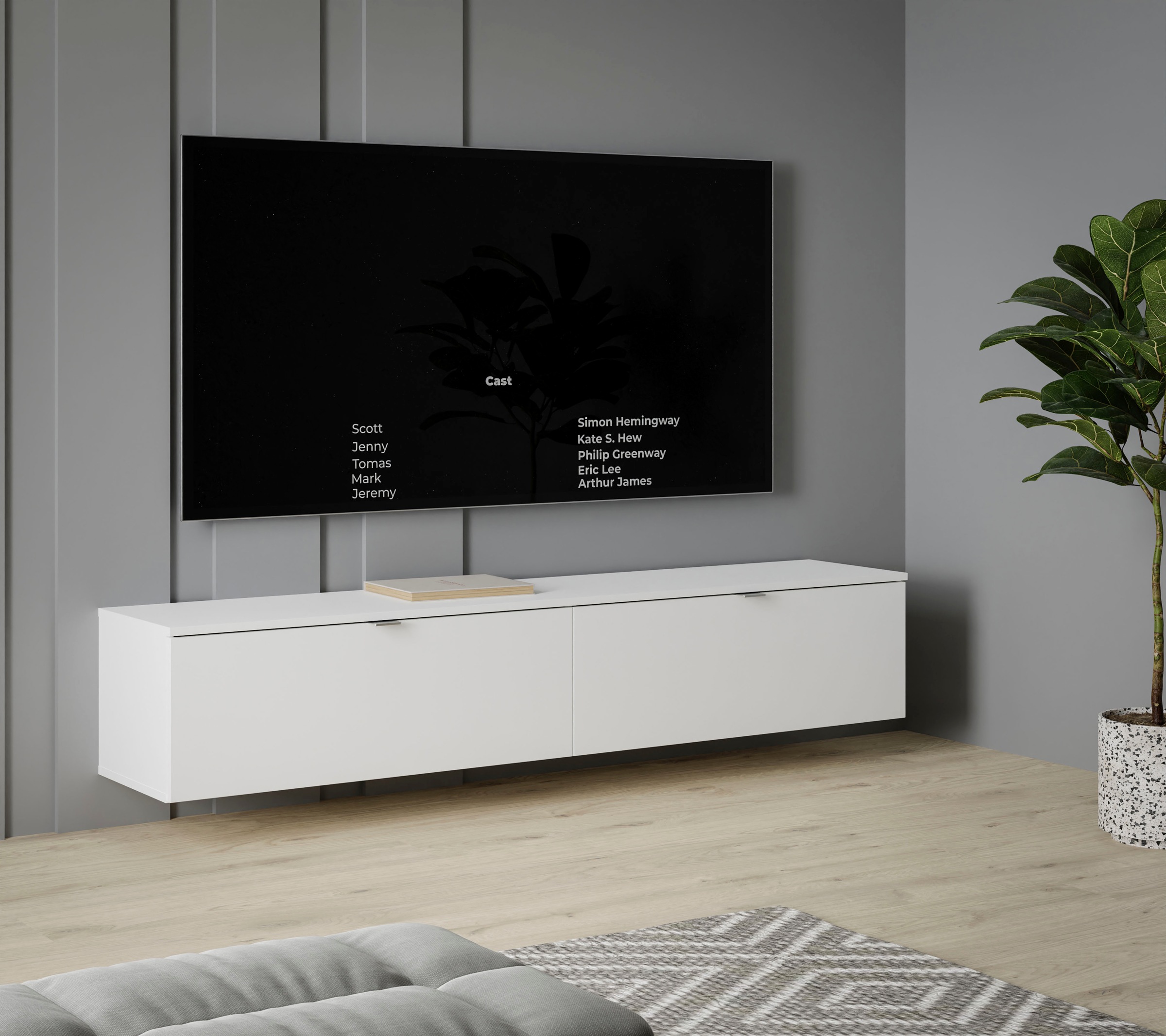 FORTE Lowboard "LibertadTV-Board, TV-Schrank", großes TV Board, erweiterbar günstig online kaufen