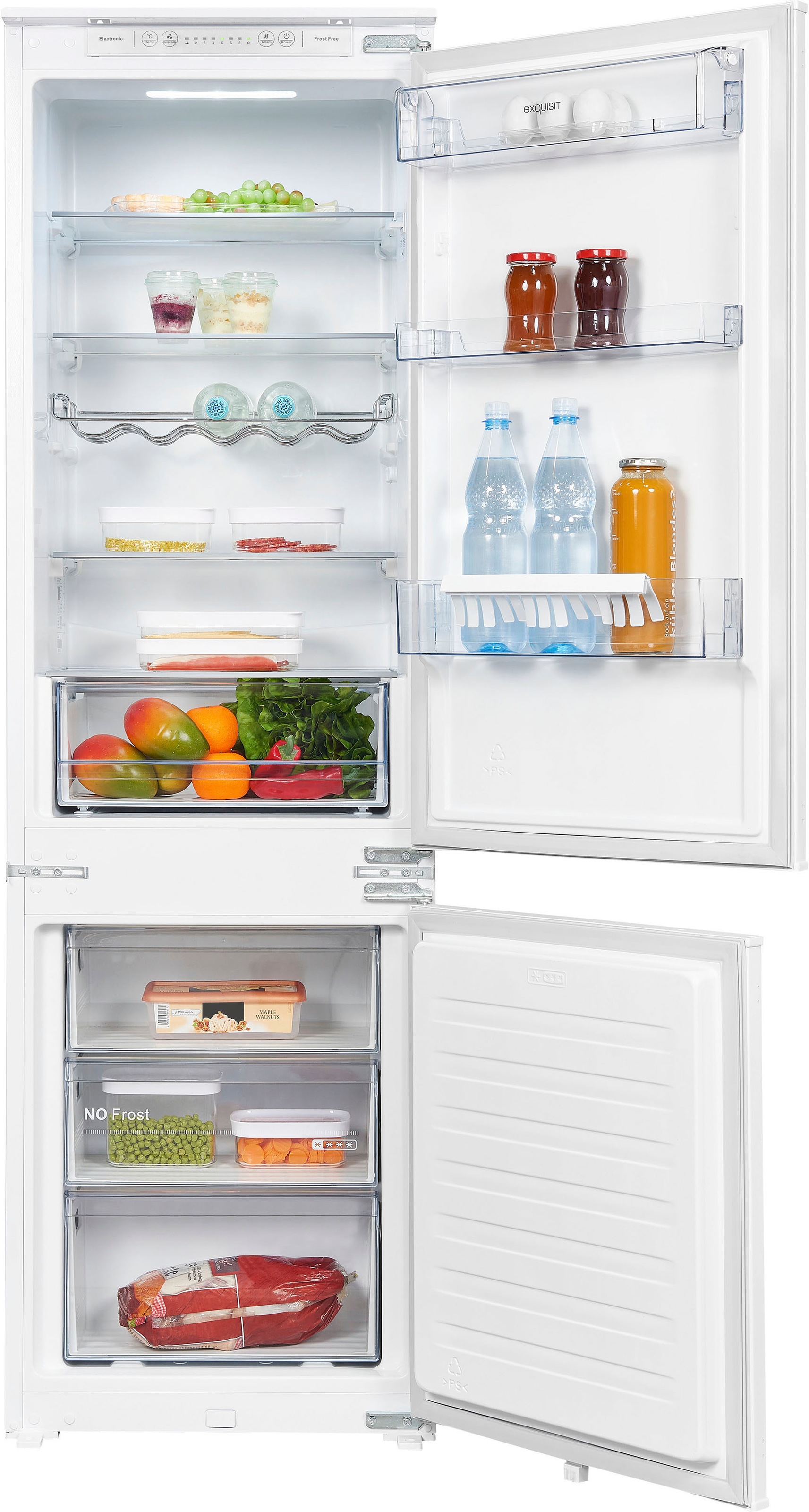 exquisit Einbaukühlgefrierkombination "EKGC270-70-NF-010E" 178,2 cm hoch 54 günstig online kaufen