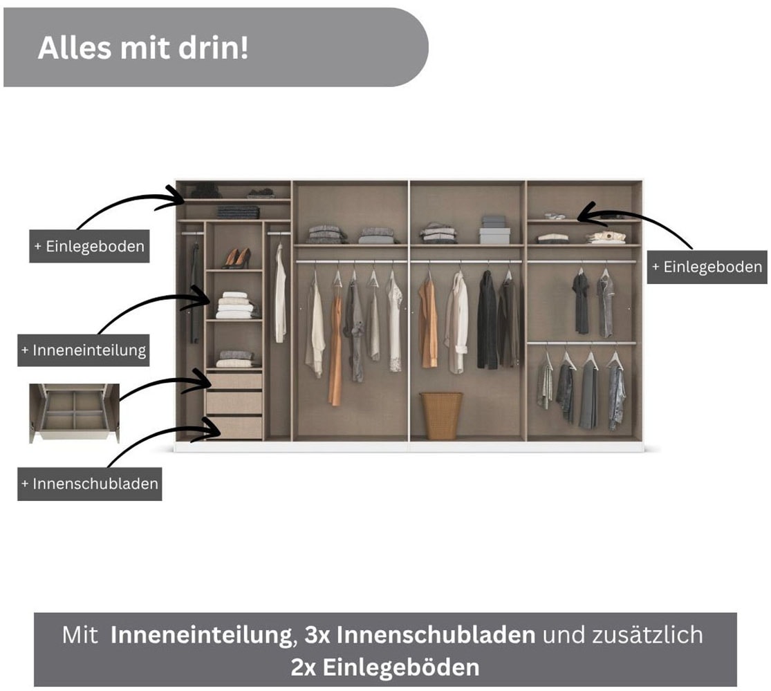rauch Drehtürenschrank "Kleiderschrank Schrank Garderobe TOPSELLER OTELI in günstig online kaufen