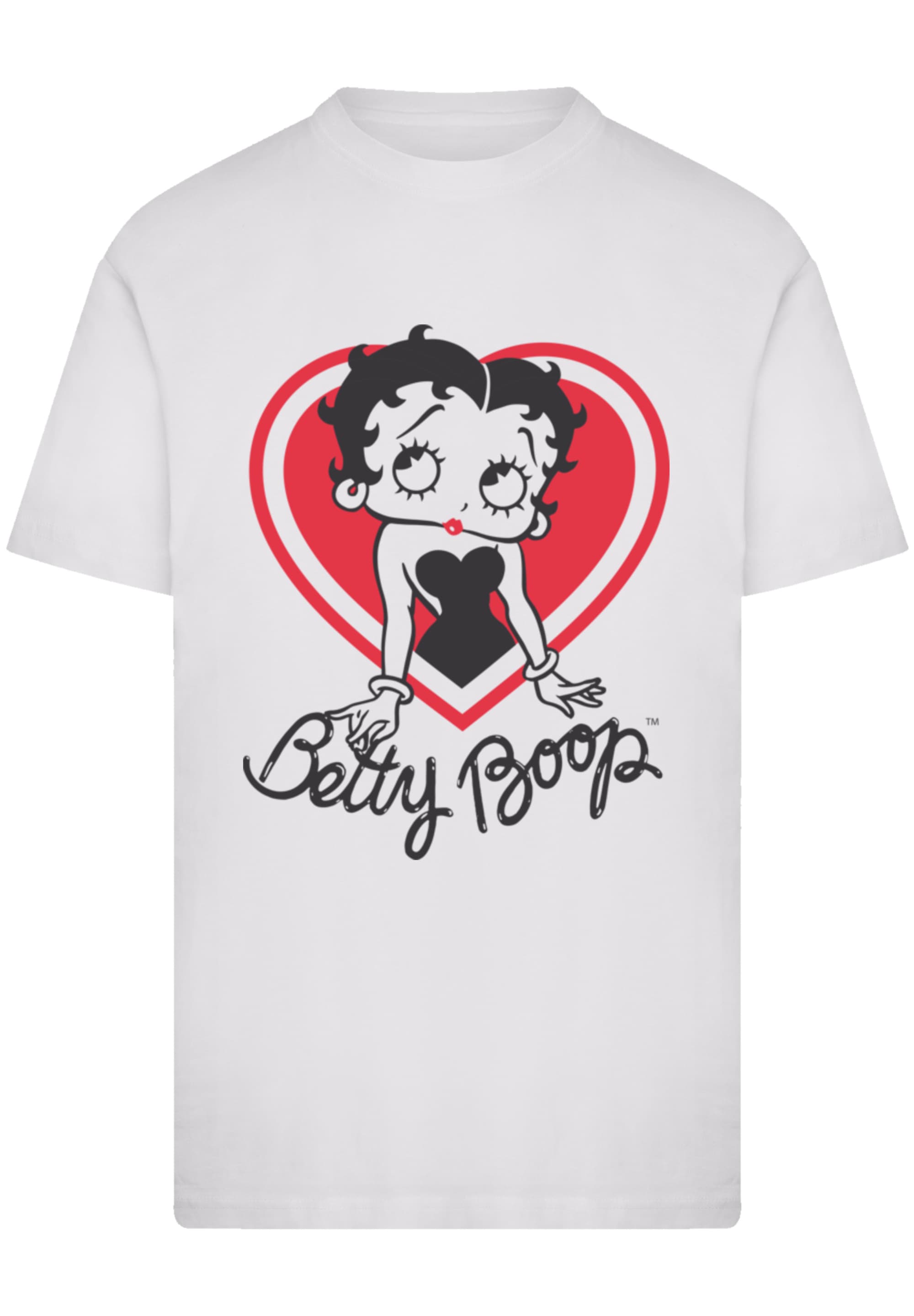 F4NT4STIC T-Shirt "Betty Boop Heart" Official Merch günstig online kaufen