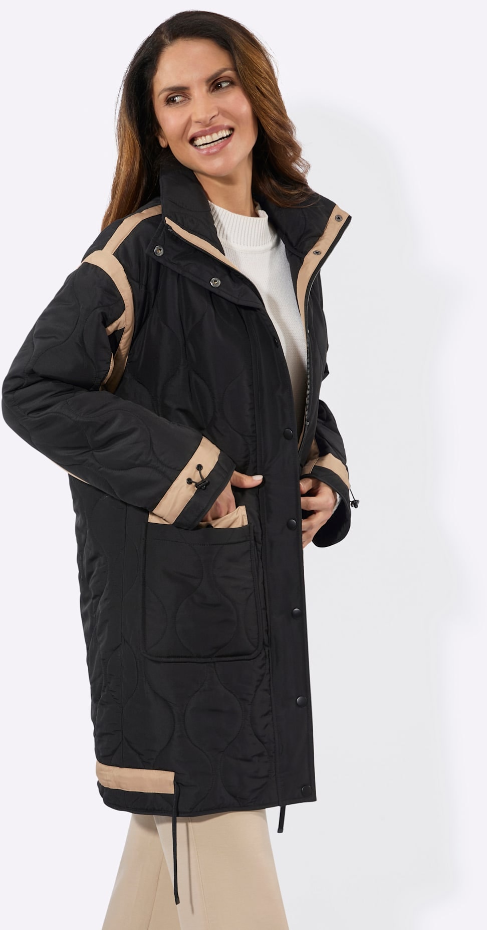 Inspirationen Steppjacke ohne Kapuze