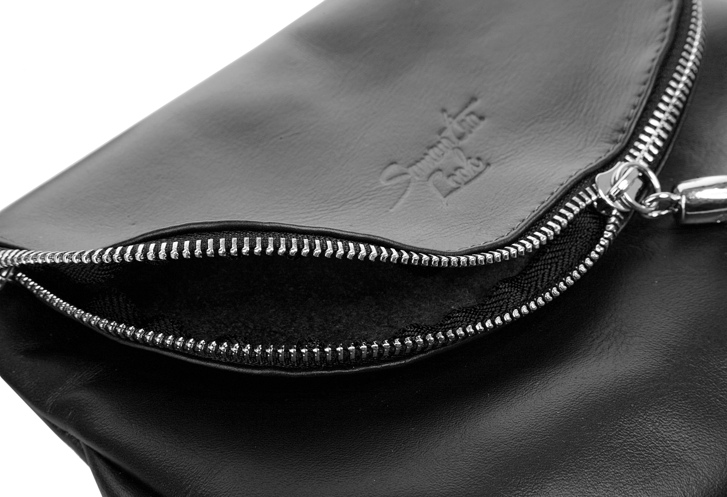 Samantha Look Umhängetasche, echt Leder, Made in Italy