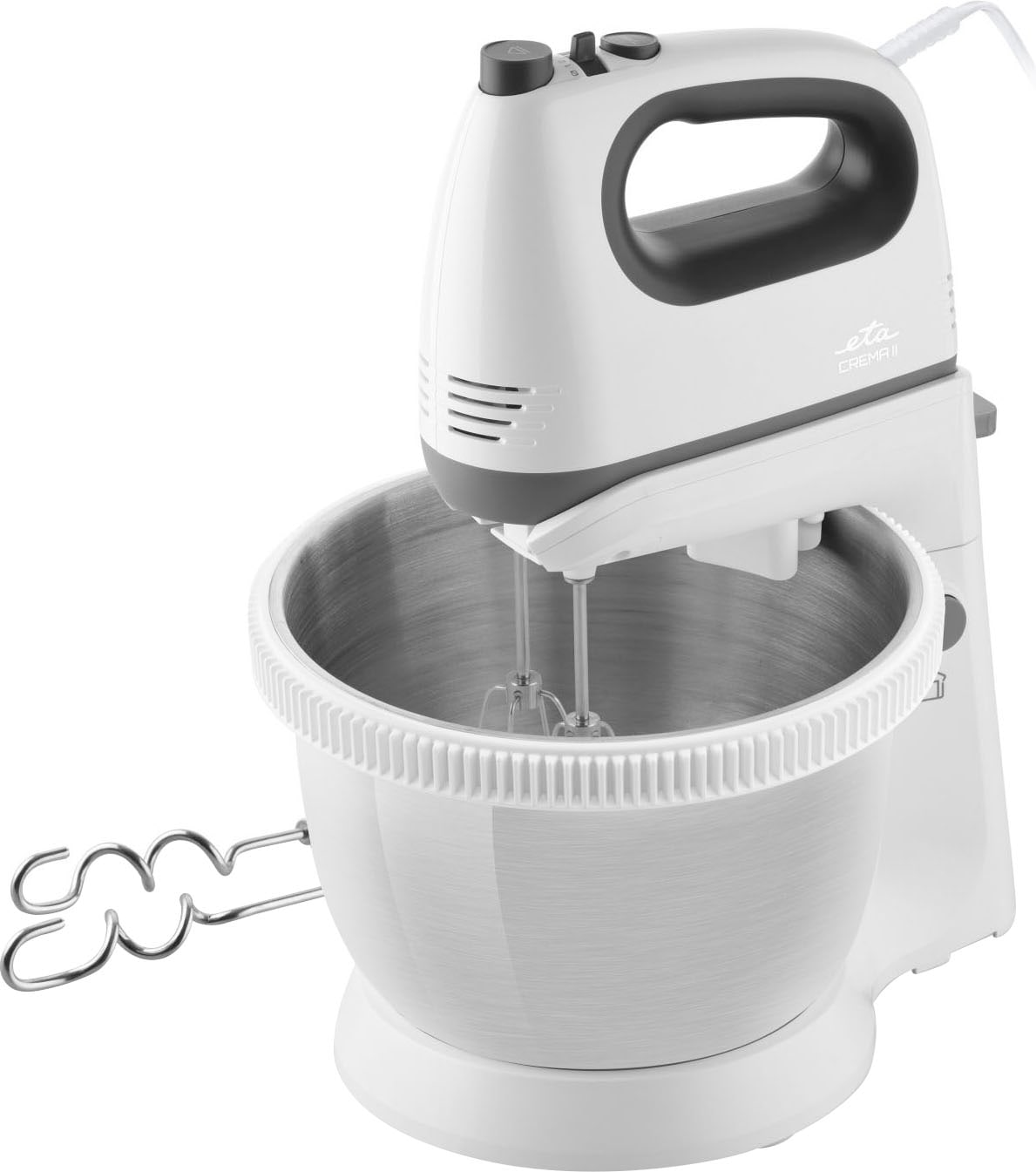 eta Handmixer "Crema II mit Schüssel und Halterung ETA205290000", 400 W