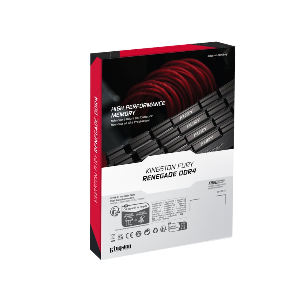 Kingston Arbeitsspeicher »32GB 3600MT/s DDR4 CL16 DIMM«