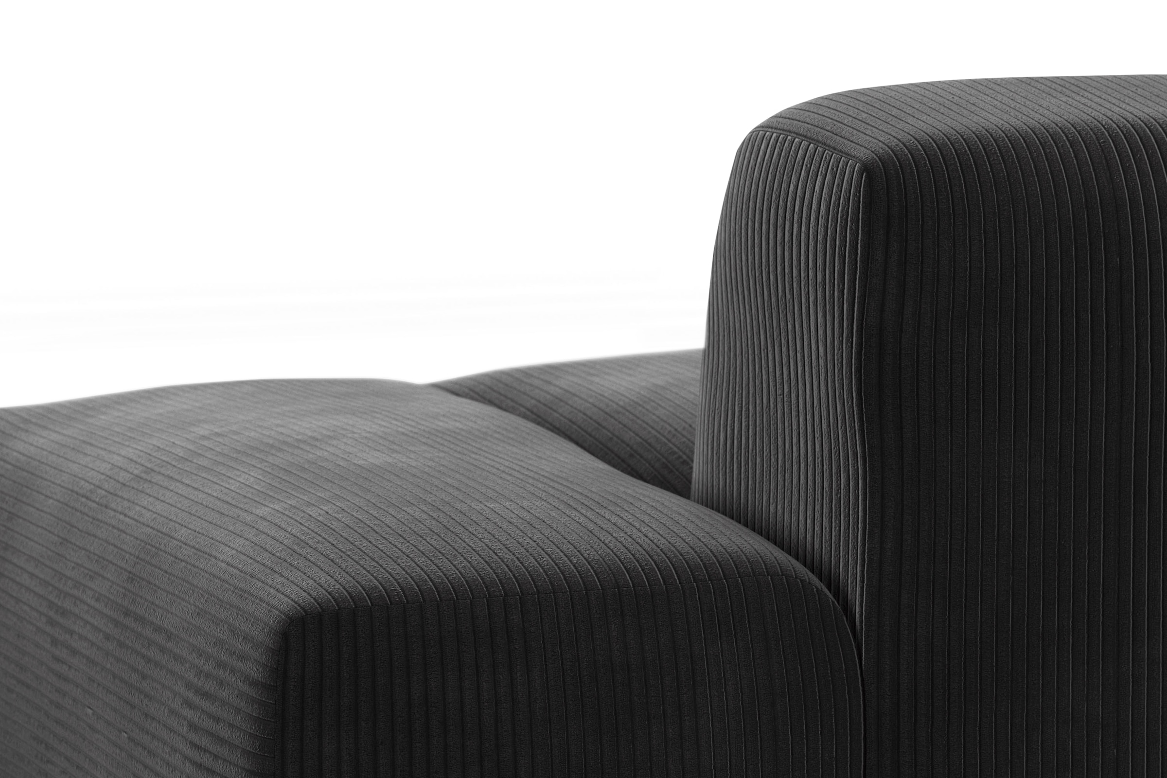TRENDMANUFAKTUR Big-Sofa »Braga, mit hochwertigem Kaltschaum, Megasofa, in Cord erhältlich«, modernes Big-Sofa, Couch mit hohem Sitzkomfort, 277/72/107 cm (B/H/T)