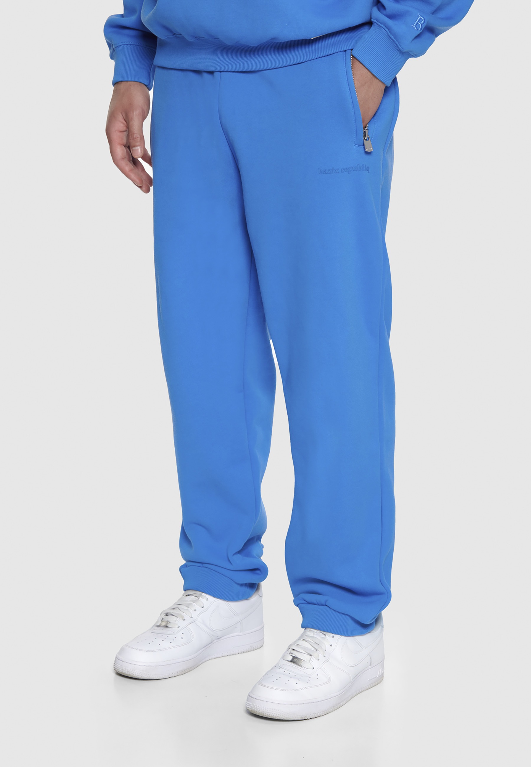 Dropsize Jogginghose »Dropsize Herren Bazix Republiq Super Heavy Blank Jogger«