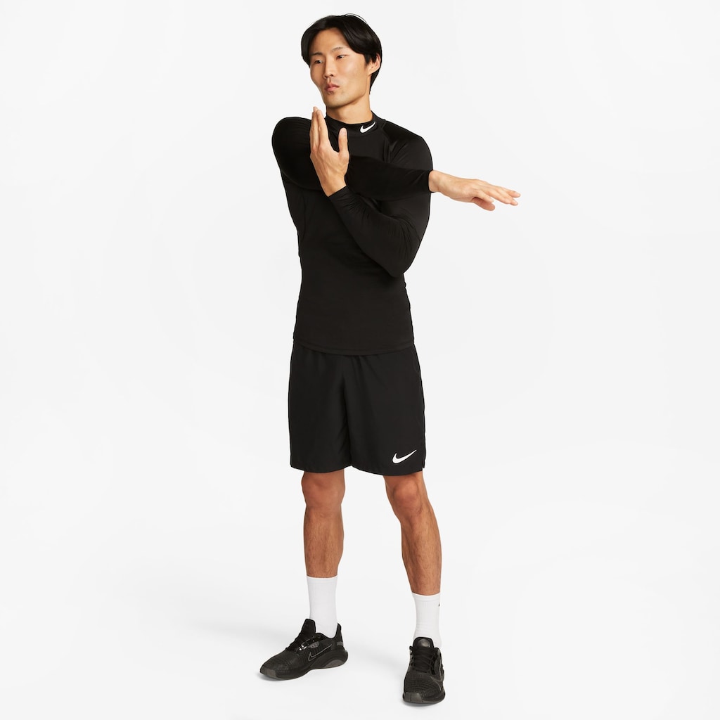 Nike Trainingsshirt »PRO DRI-FIT MEN'S LONG-SLEEVE TIGHT-FITTING MOCK-NECK TOP«