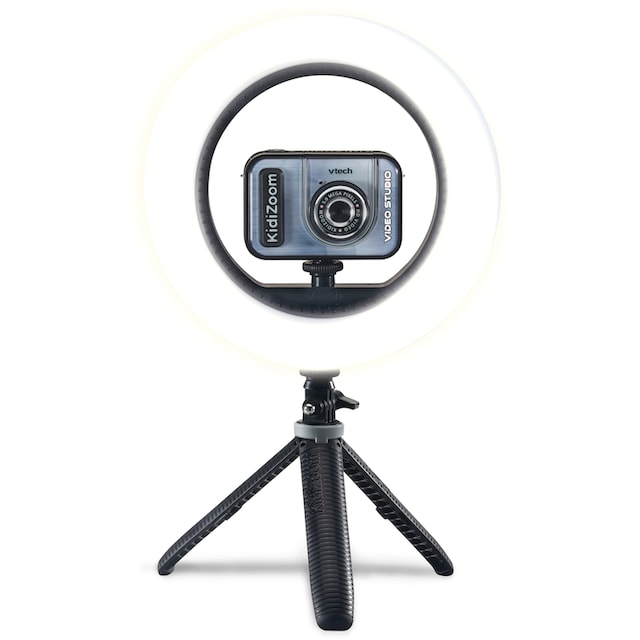 Vtech® Kinderkamera »KidiZoom Video Studio - Deluxe Bundle«, 5 MP, inkl.  Selfie-Funktion, Ringlicht und Ministativ | BAUR