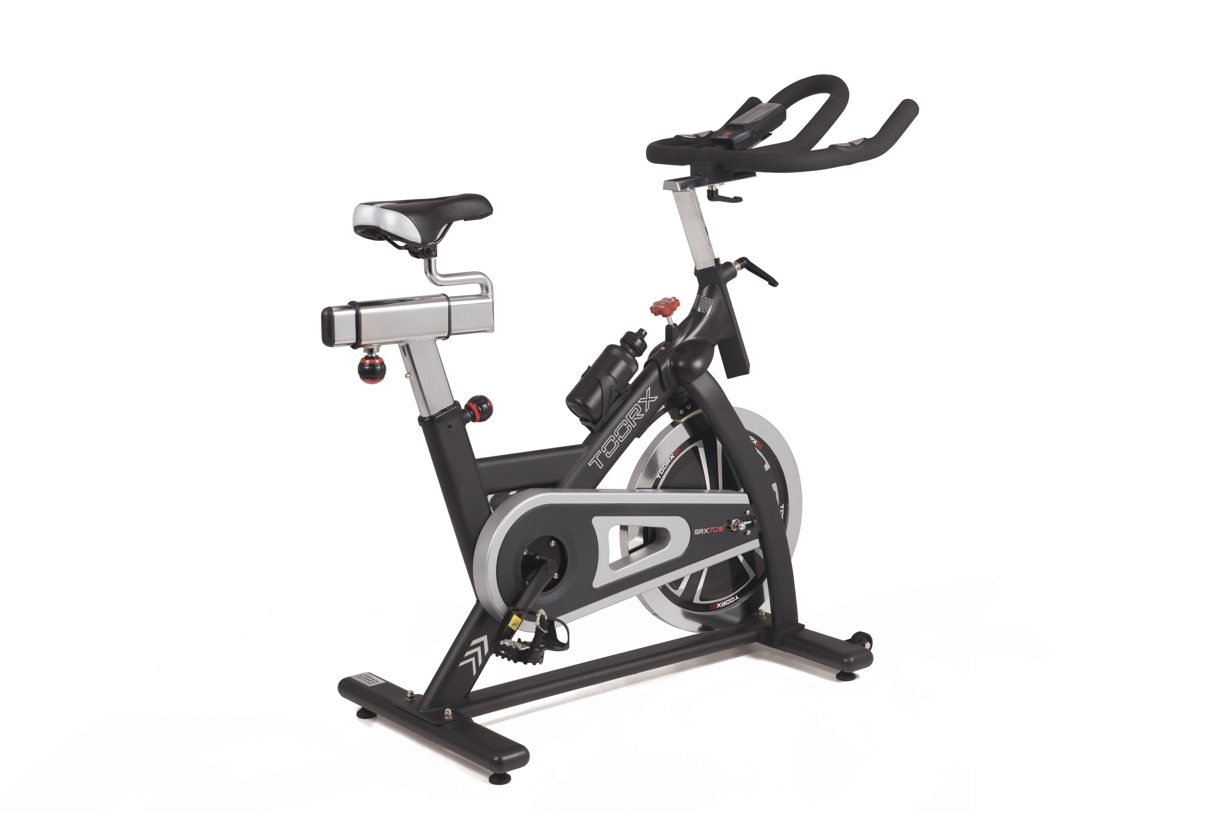 TOORX Speedbike, ohne Unterlegmatteweiß, neutral, Heimtrainer