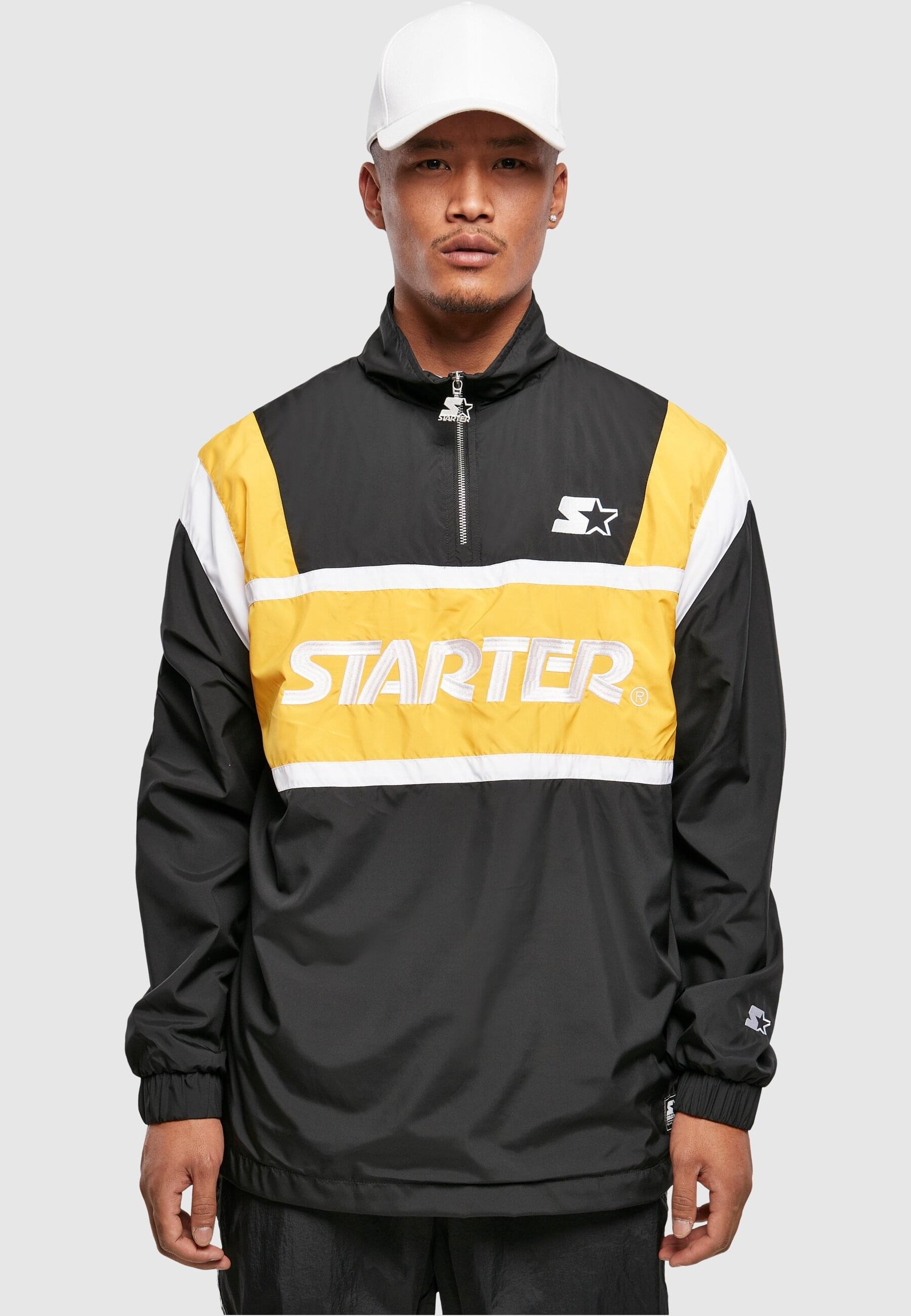 Starter Black Label Allwetterjacke »Starter Black Label Herren Starter Half Zip Retro Jacket«, (1 St.), ohne Kapuze