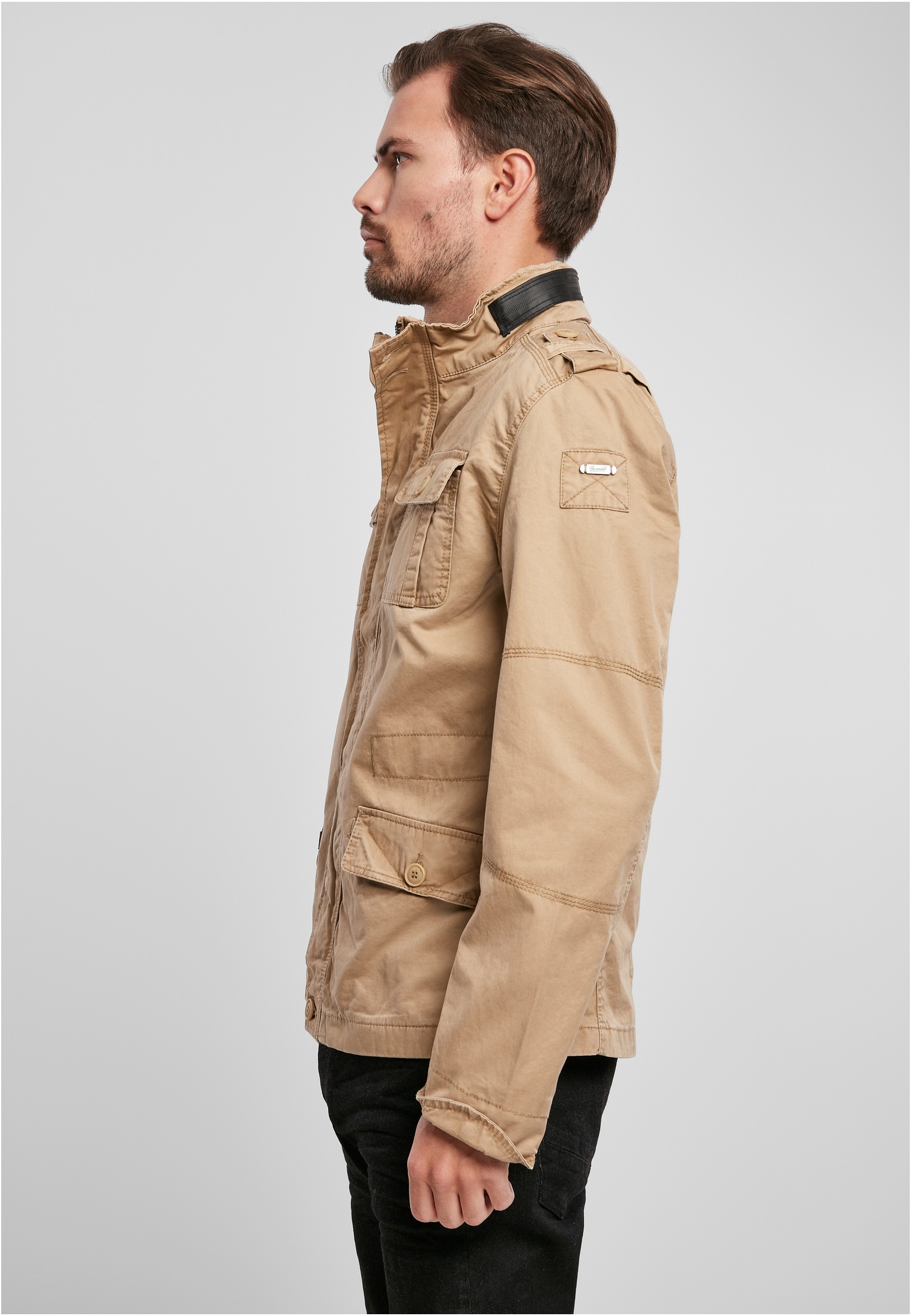 Brandit Allwetterjacke »Brandit Herren Britannia Jacket«, (1 St.), ohne Kapuze