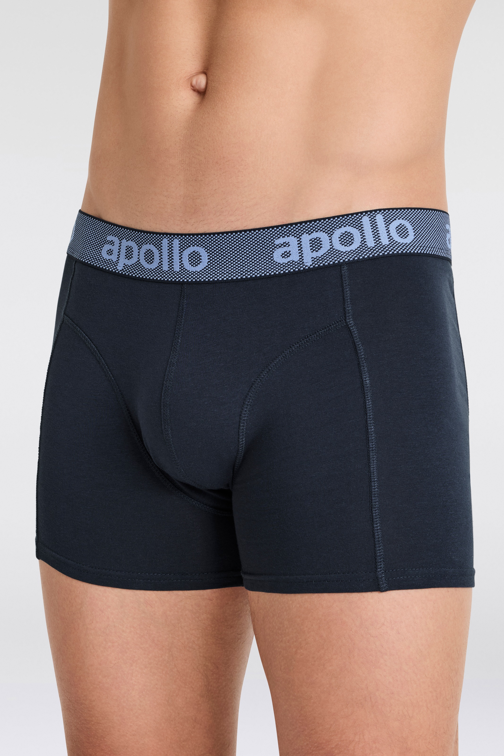 Apollo Boxer "MEN BOXERSHORTS", (Spar-Pack, 3er Pack), mit hohem Baumwollan günstig online kaufen
