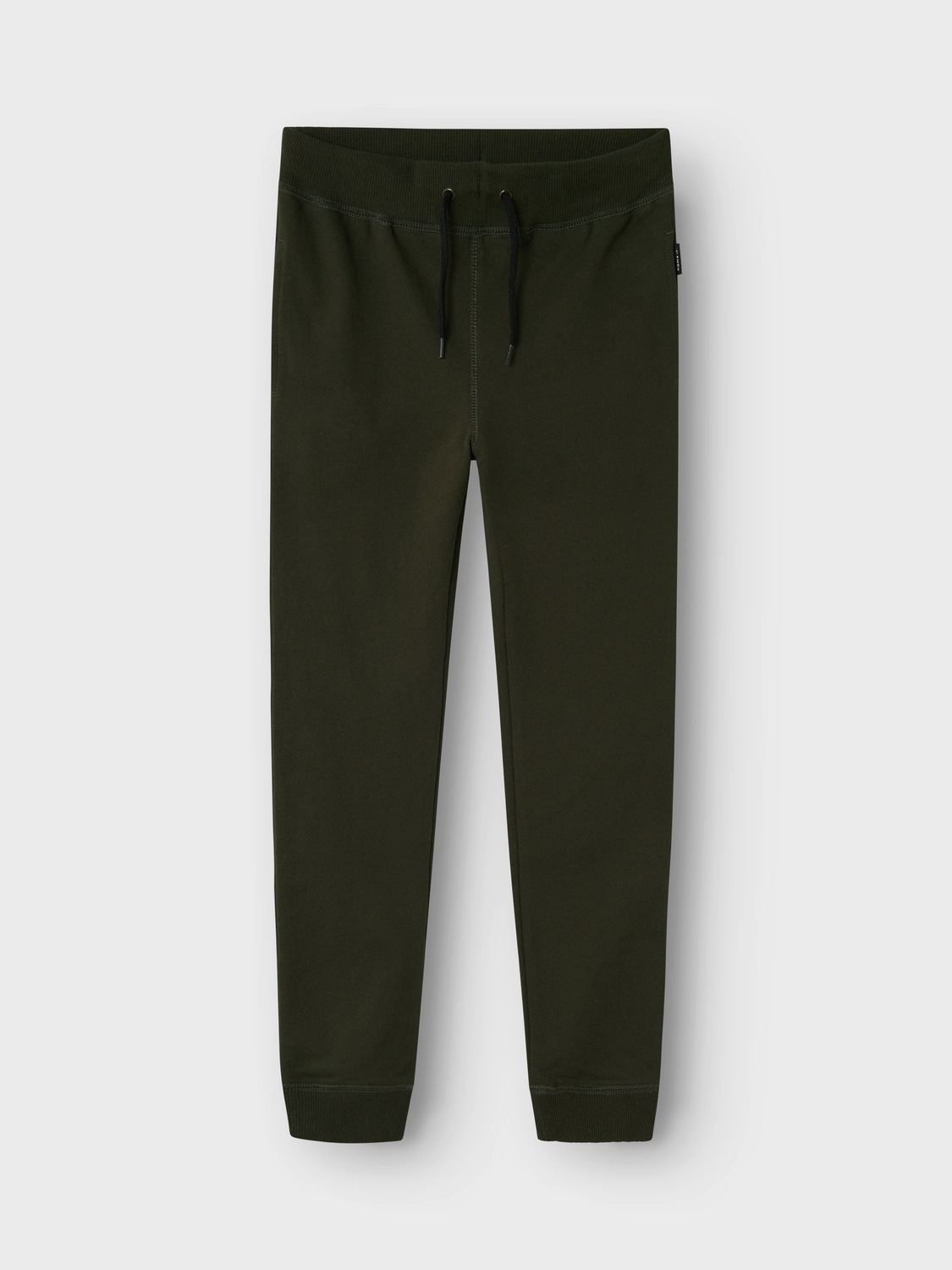 Name It Trainingshose »NKMSWEAT für Jungen mit verstellbarem Bund und Kordelzug«, unifarben, casual, regular fit, Baumwollmix, Rundhals