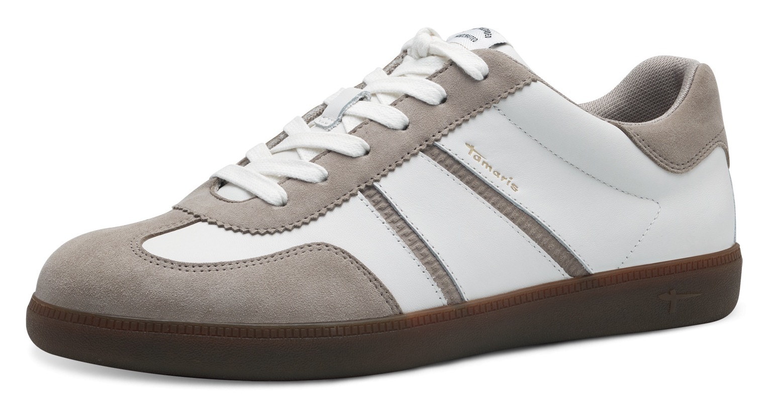 Tamaris 1100000002199 Freizeitschuh, Halbschuh, Schnürschuh mit gepolstertem Schaftrand