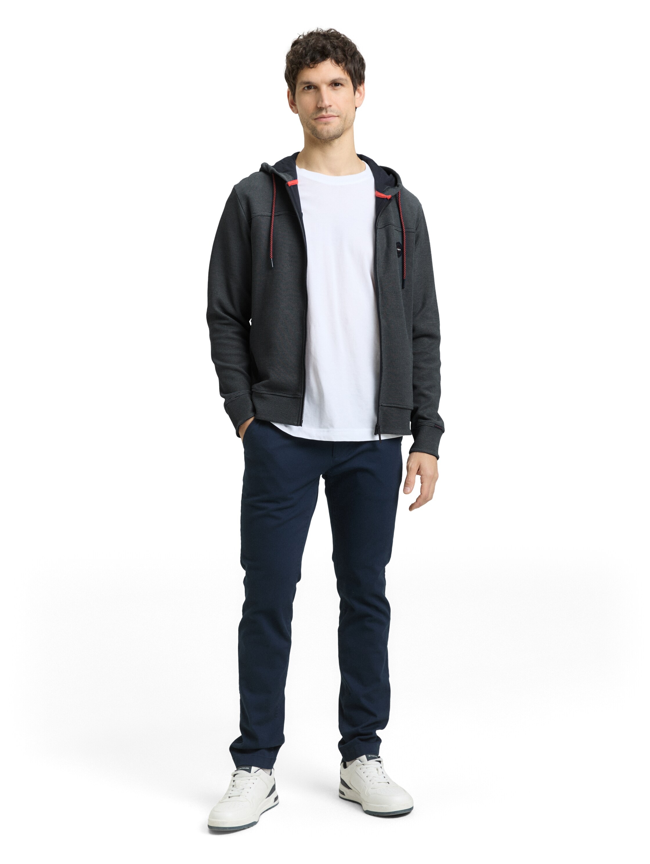 TOM TAILOR Sweatjacke mit Kapuze