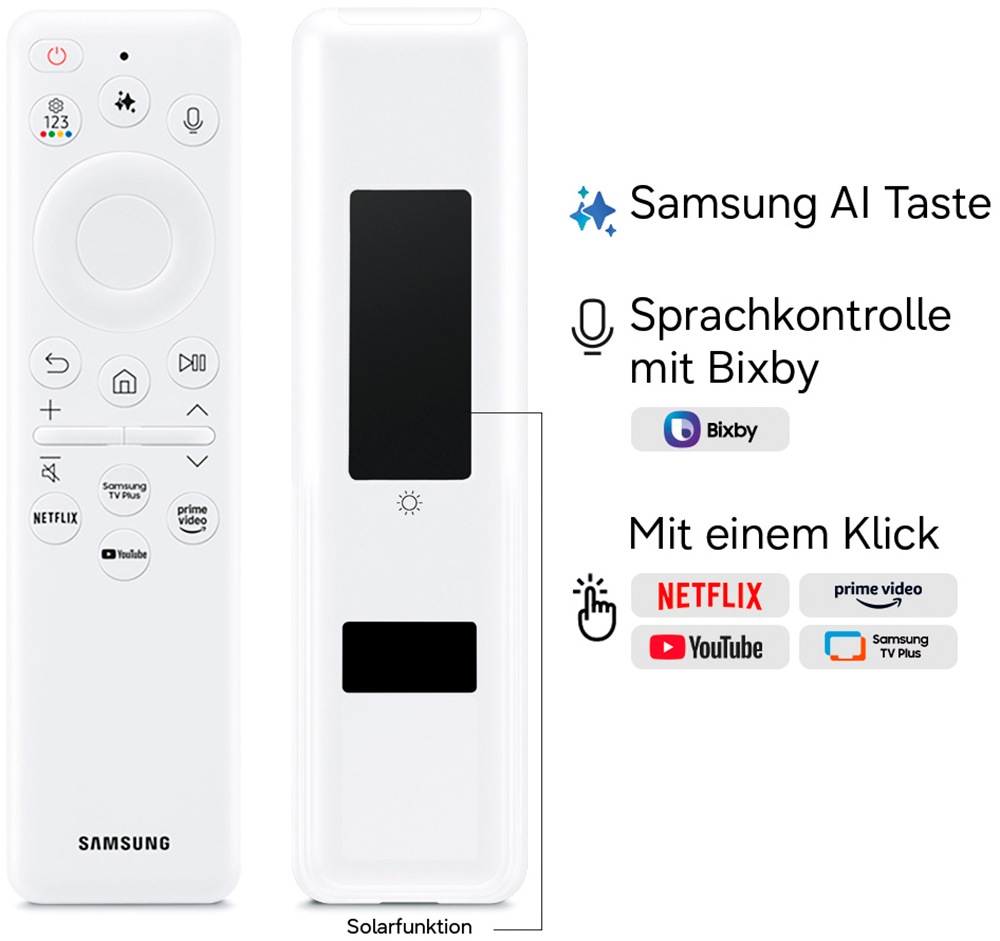 Samsung QLED-Fernseher »GQ43LS03HAU« 108 cm/43 ″ Smart-TV The Frame, Art Mode Kunstwerke, Antireflexion, Rahmen austauschbar