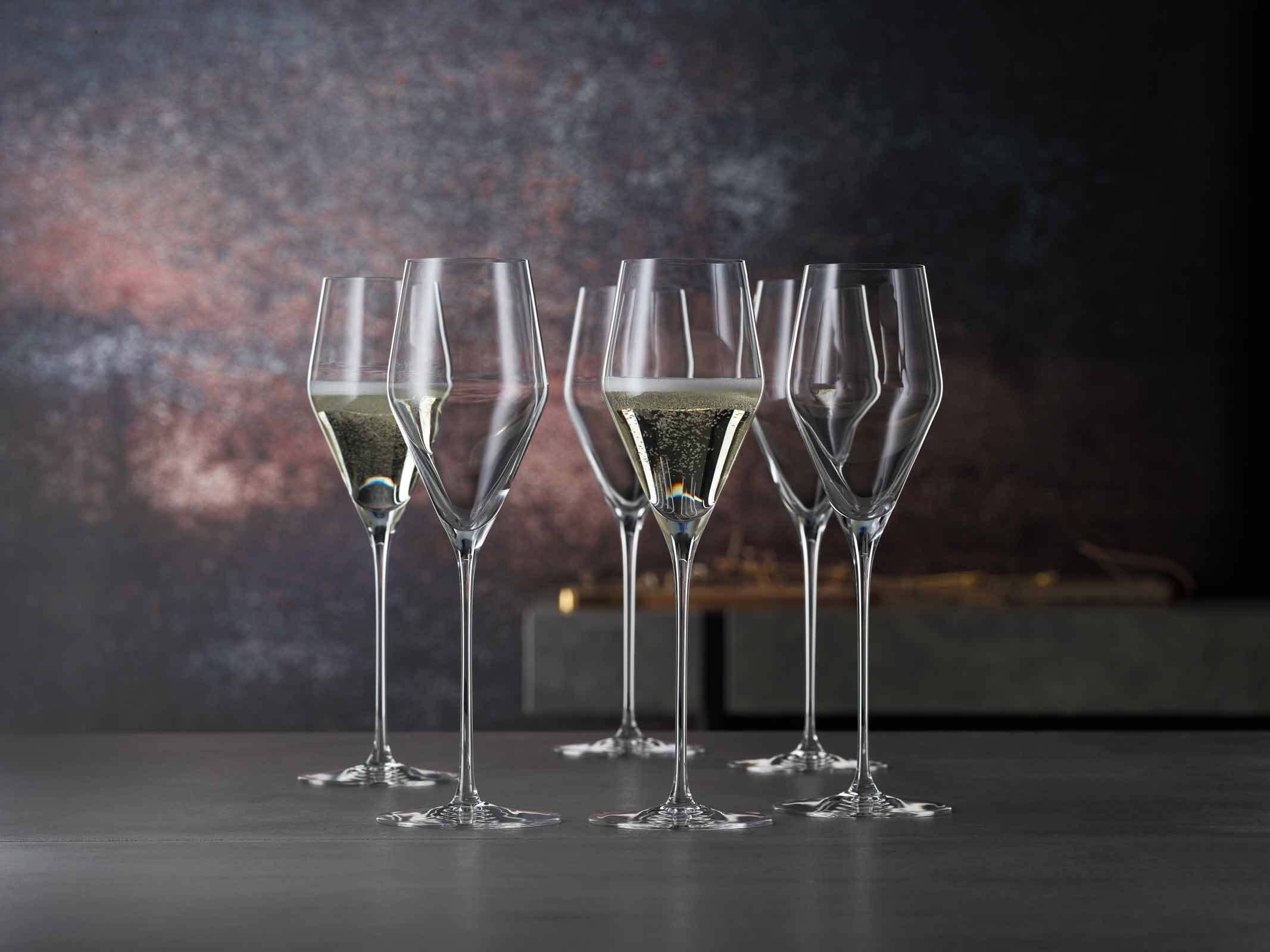 SPIEGELAU Champagnerglas »Champagnergläser Definition 250 ml 6er Set transparent«