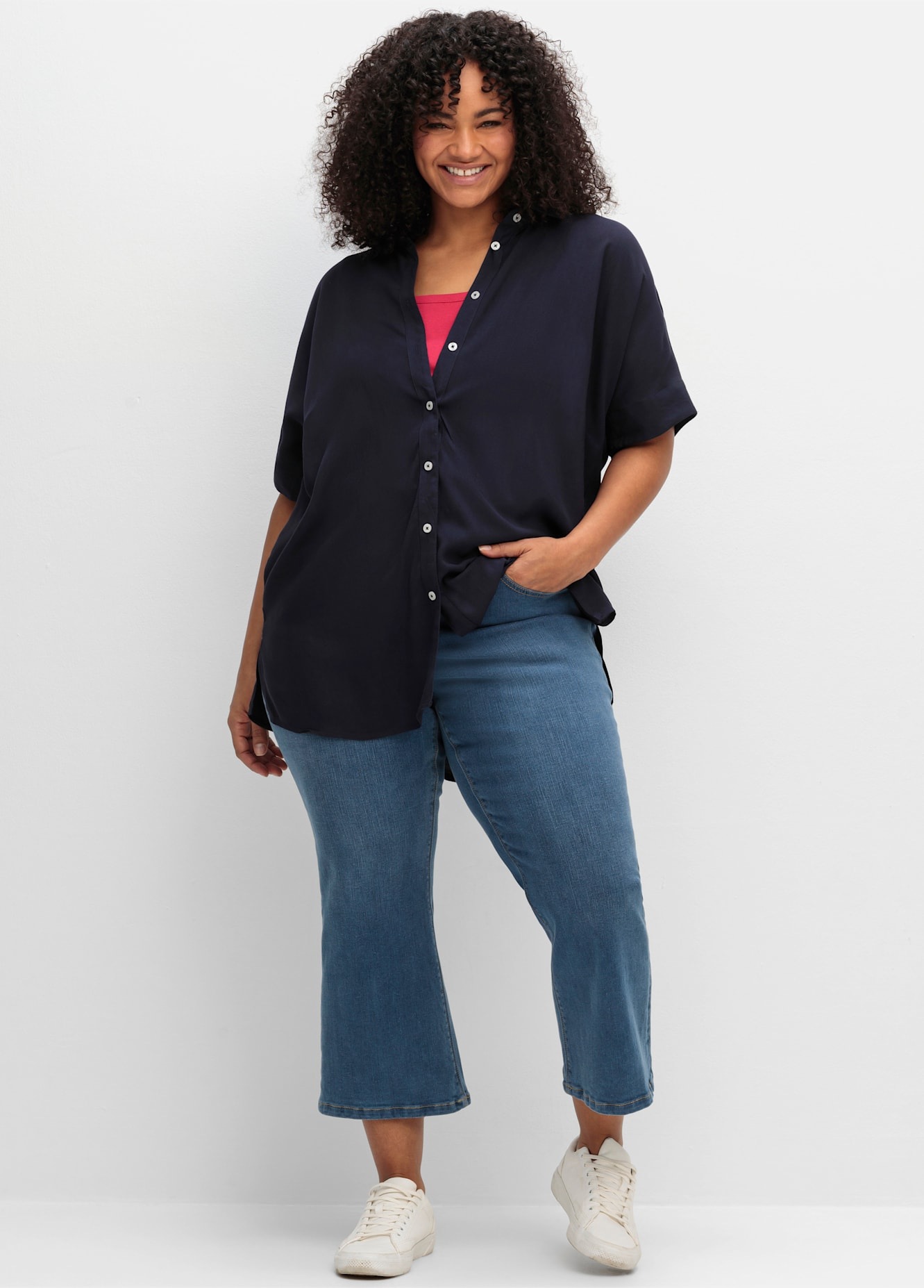 Sheego Bootcut-Jeans, (1 tlg.) günstig online kaufen