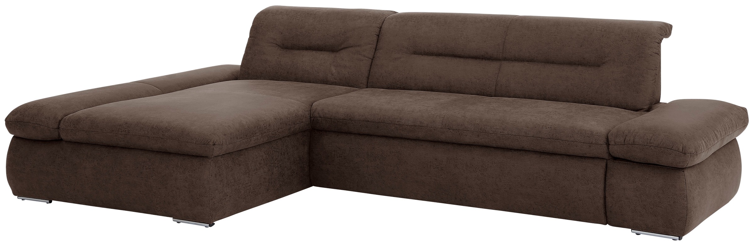 Home affaire Ecksofa "Avesa L-Form" Wahlweise mit Armteilvertsellung und Be günstig online kaufen