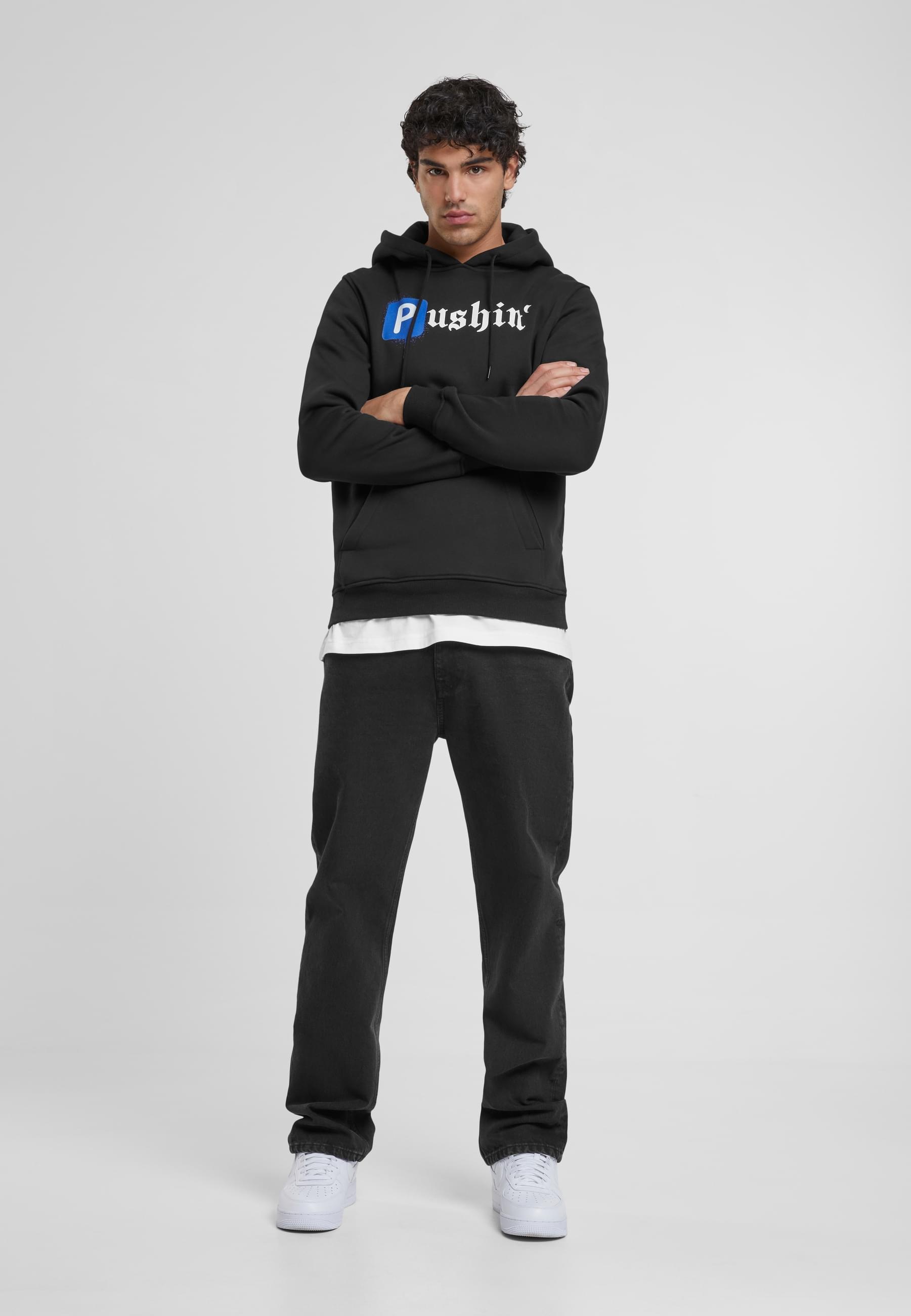 MisterTee Kapuzensweatshirt »MisterTee Herren Pushin P Hoody«, (1 tlg.)