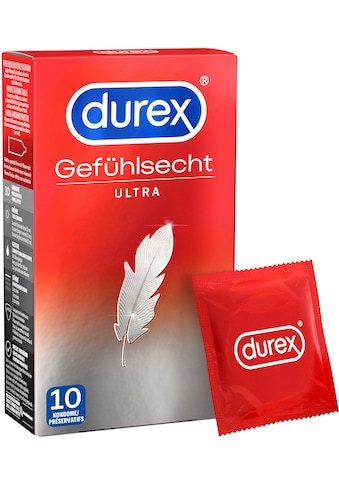durex Kondome »Gefühlsecht Ultra« (Packung 1...