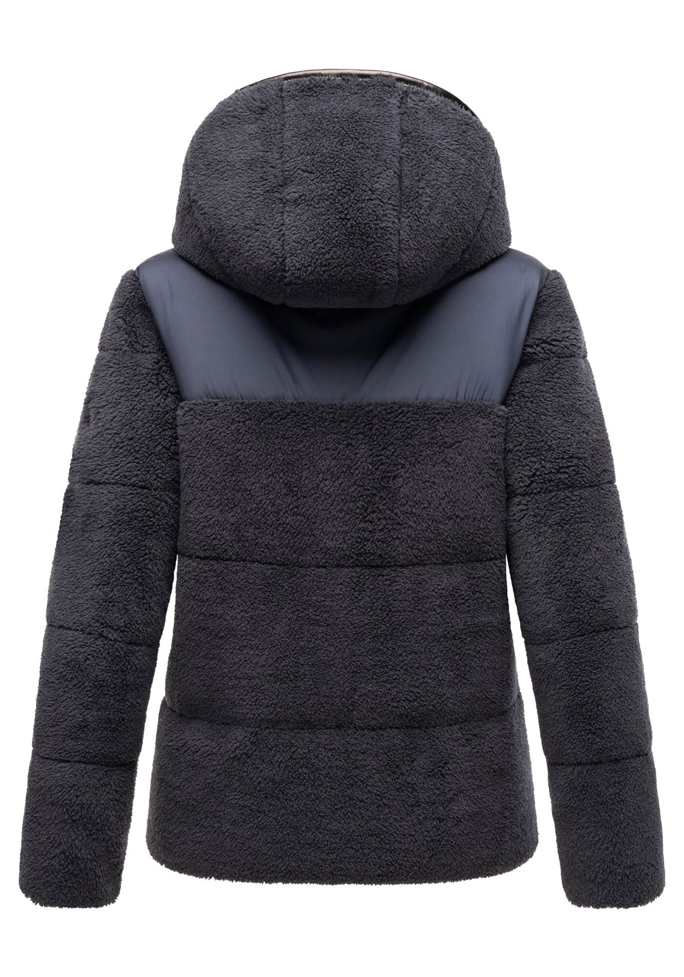 Marikoo Winterjacke »Kaguraa«, warme Teddyfell Sherpa Jacke
