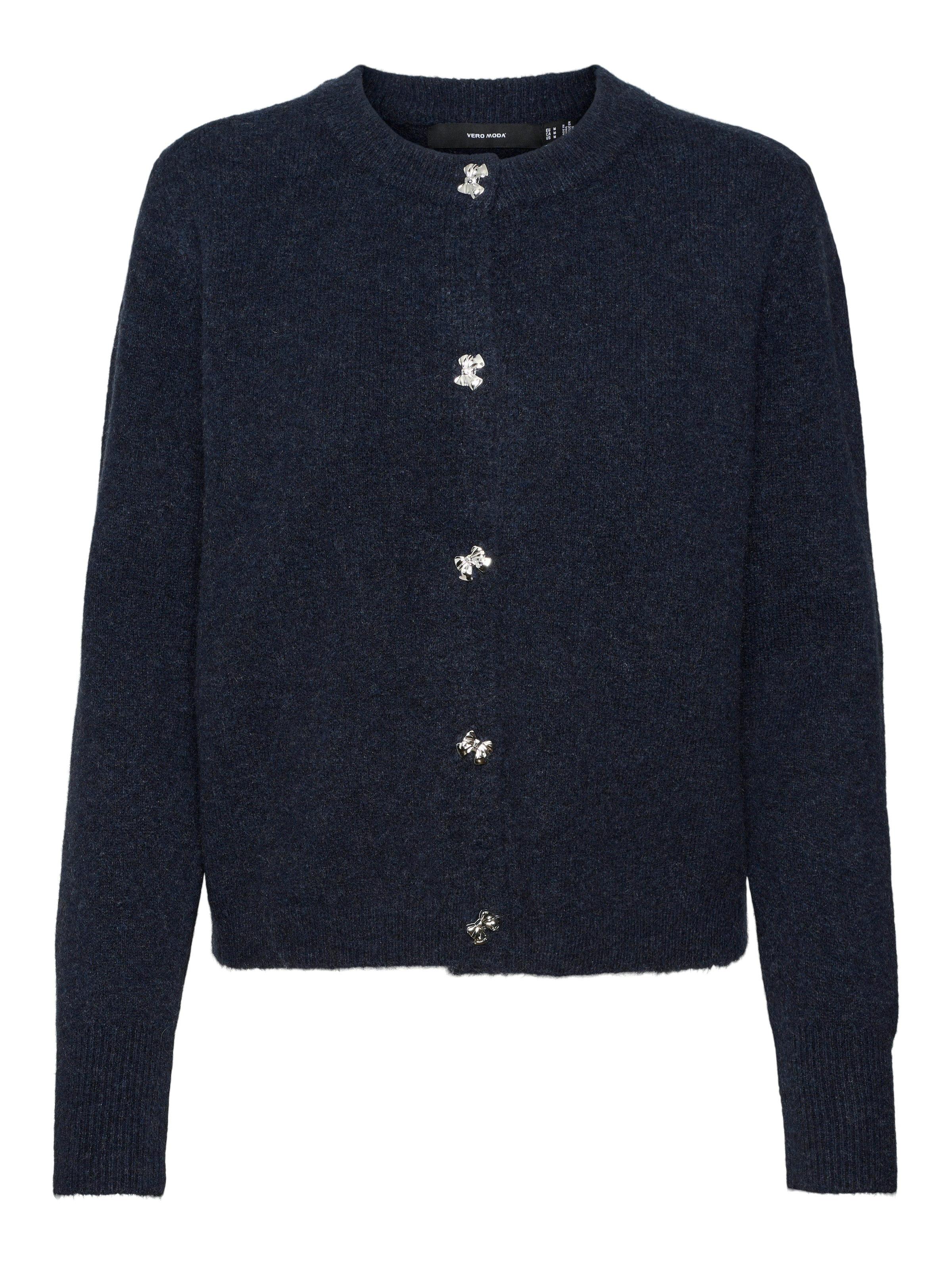 Vero Moda Strickjacke »VMFIONA LS SHORT BUTTON CARDIGAN GA BOO«
