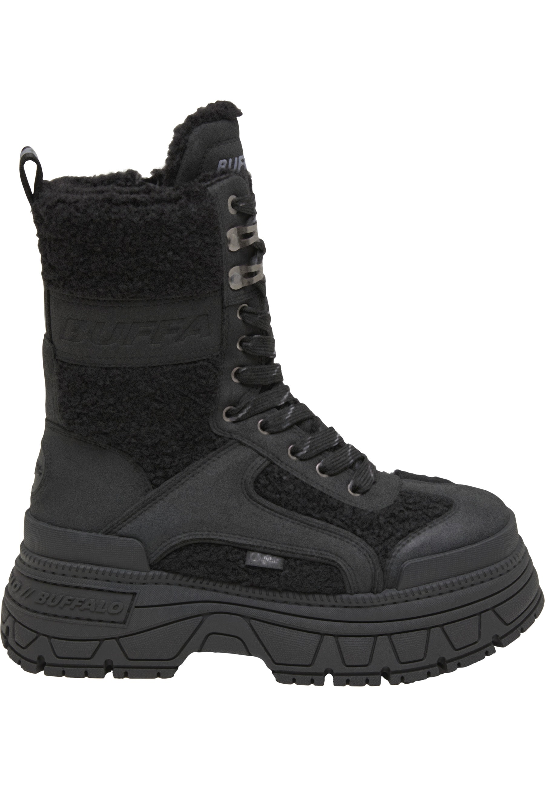 Buffalo Stiefel »Buffalo FUSION COM HI WARM - VEGAN NUBUCK/FUR«