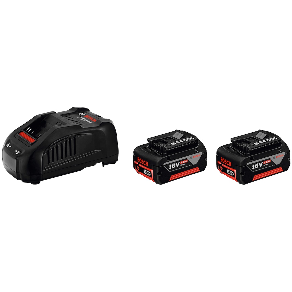 Bosch Professional Akku Starter-Set »GAL 1880 CV / GBA 18V 5.0Ah«