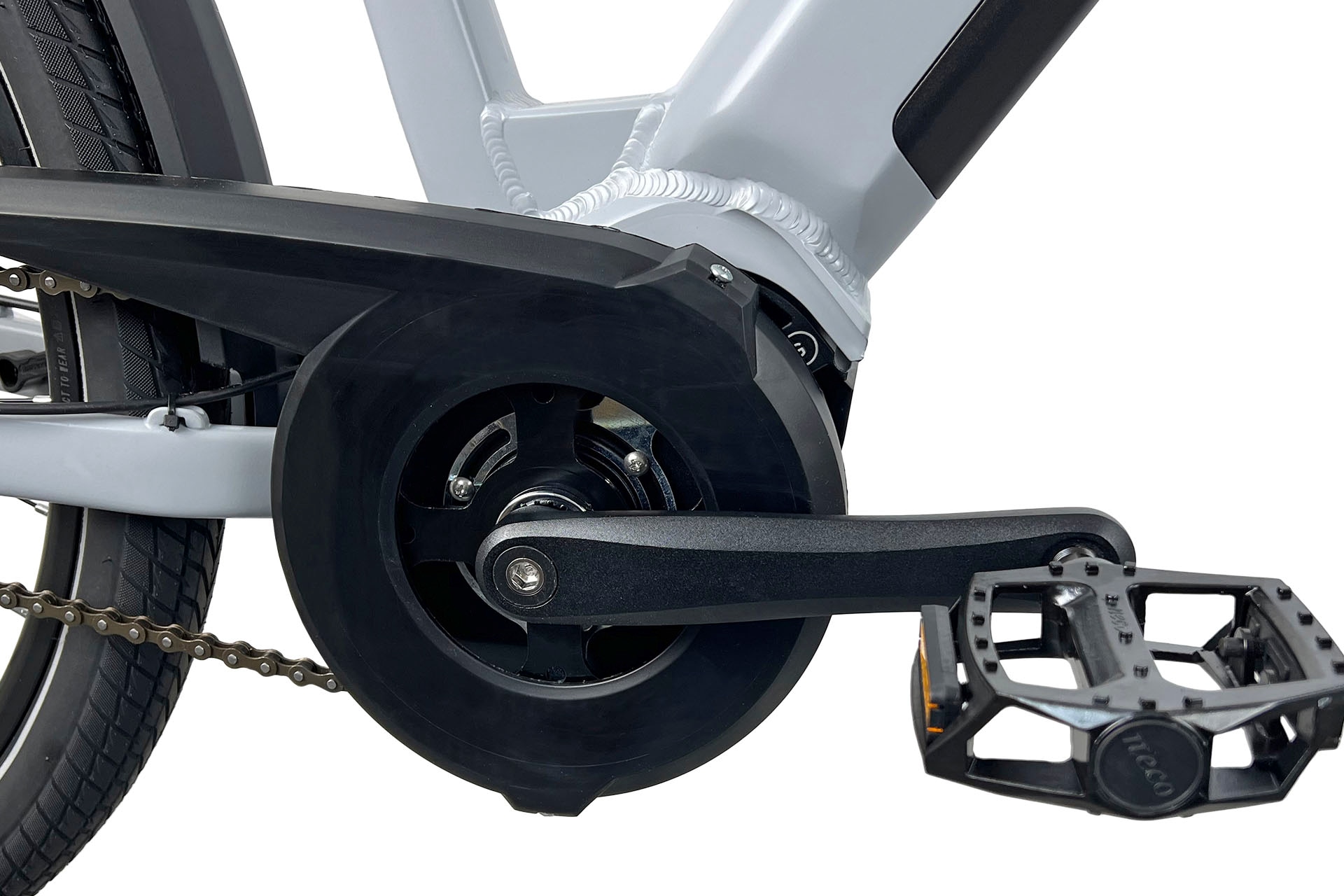 LLobe »CityVenture E-Bike 27,5" Ontario MM, grau« 7 Gang Nabenschaltung Mittelmotor 250 W